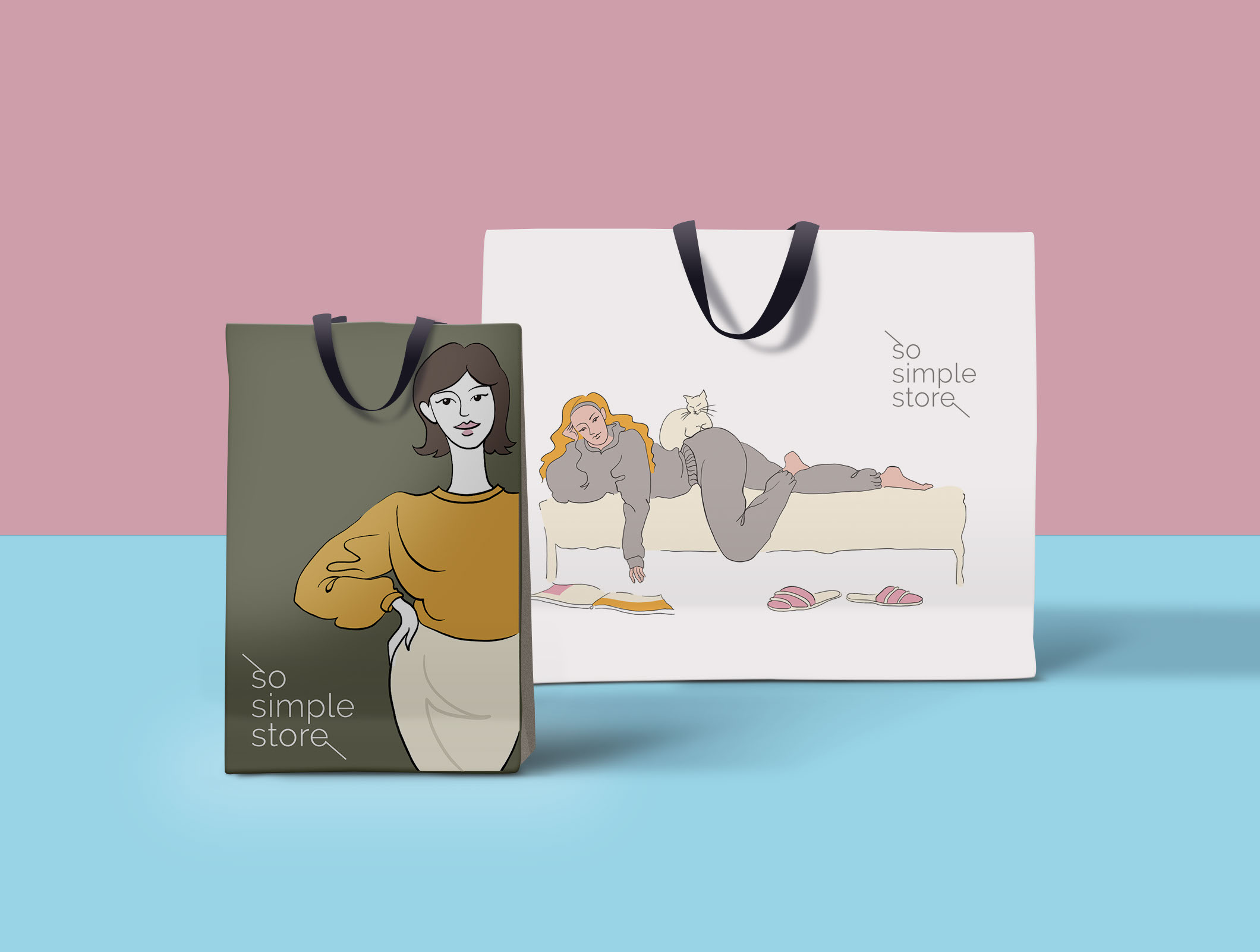 Иллюстративная айдентика — Изображение №3 — Брендинг, Иллюстрация на Dprofile