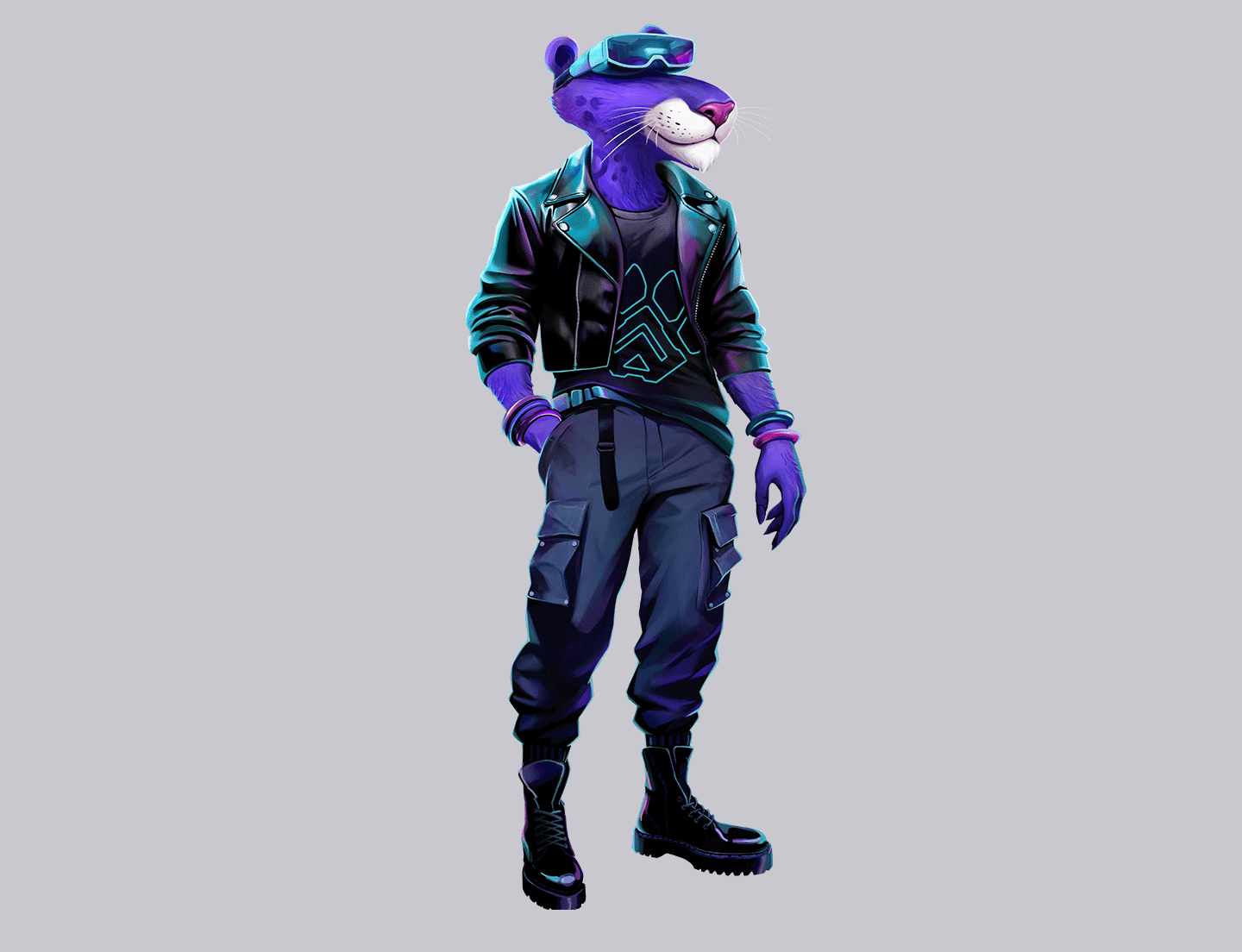 Персонаж - маскот VR парка — Изображение №10 — Брендинг, Иллюстрация на Dprofile