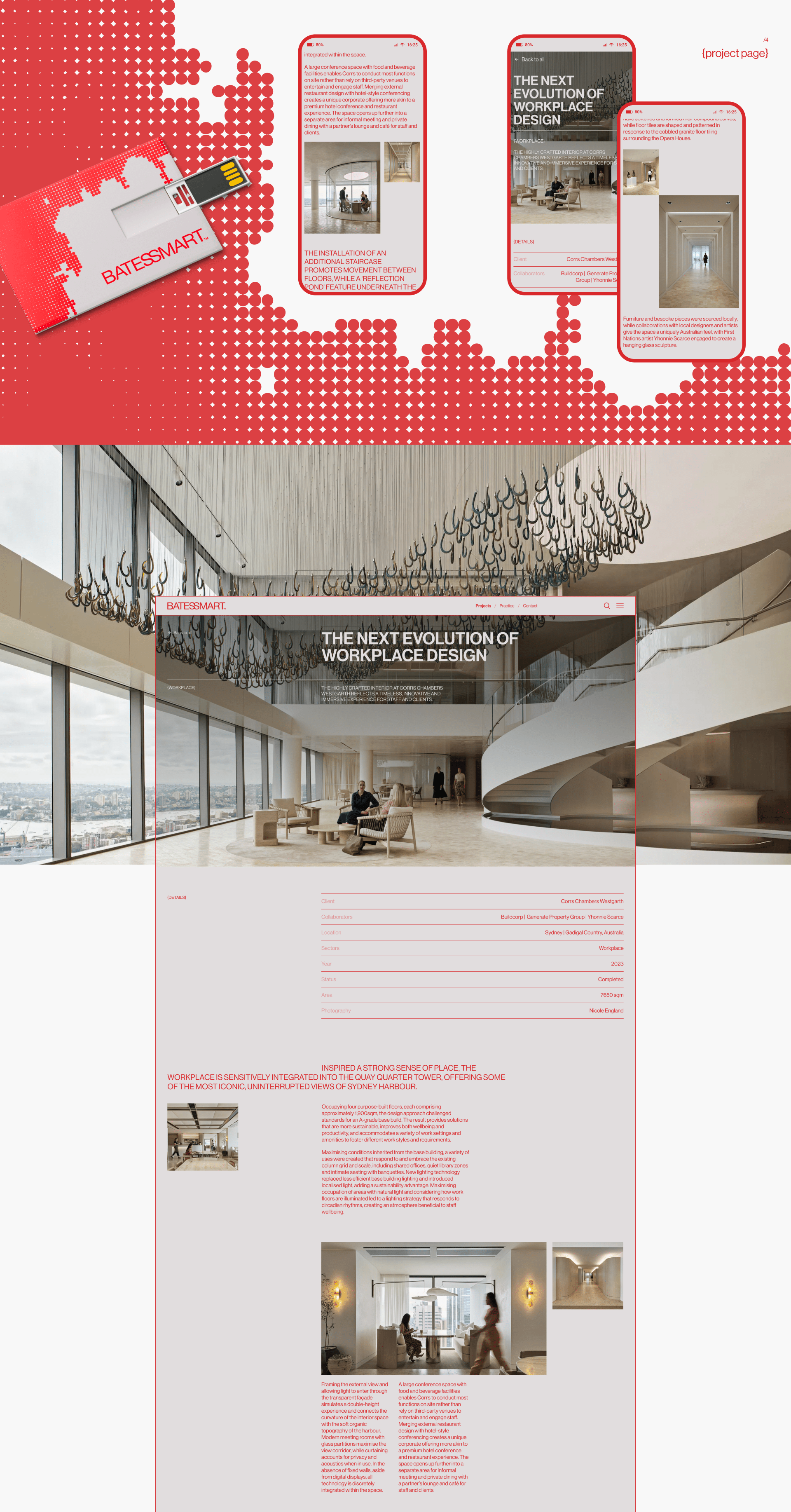 Bates Smart | Corporate website redesign — Изображение №5 — Интерфейсы, Анимация на Dprofile
