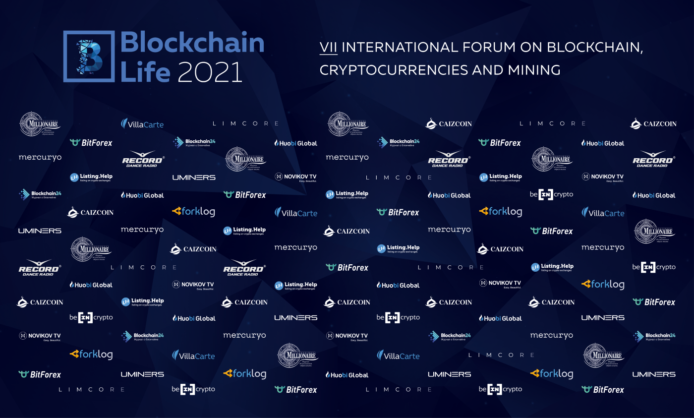 Design for the forum on blockchain and cryptocurrencies — Изображение №12 — Брендинг, Графика на Dprofile