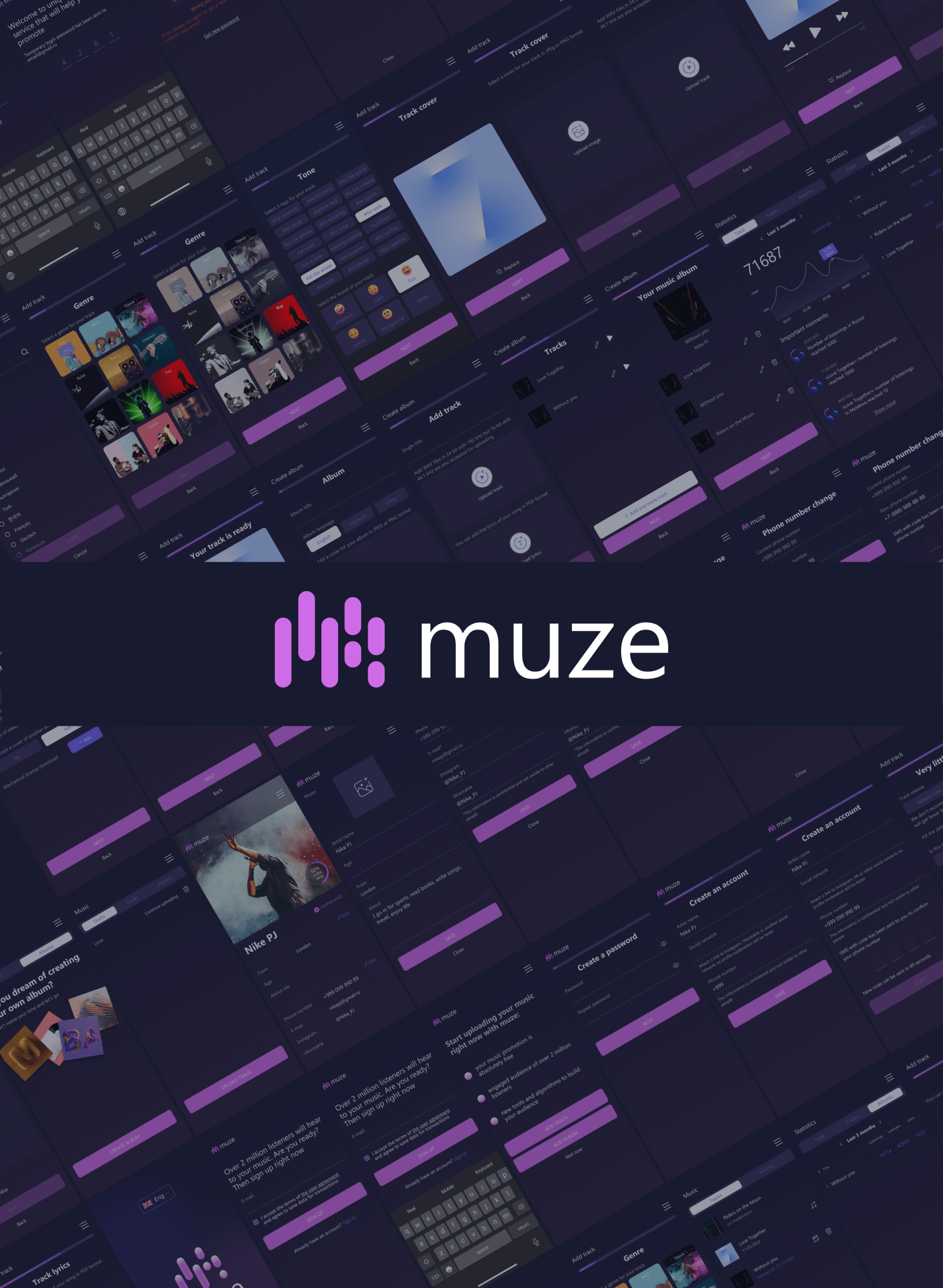 Music service for downloading tracks — Изображение №12 — Интерфейсы на Dprofile