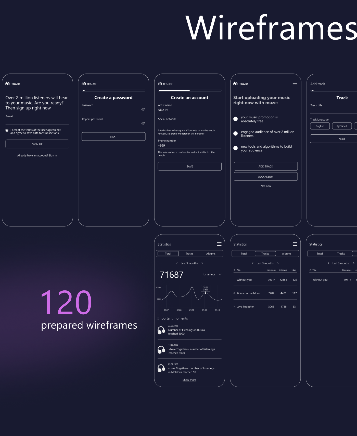 Music service for downloading tracks — Изображение №4 — Интерфейсы на Dprofile