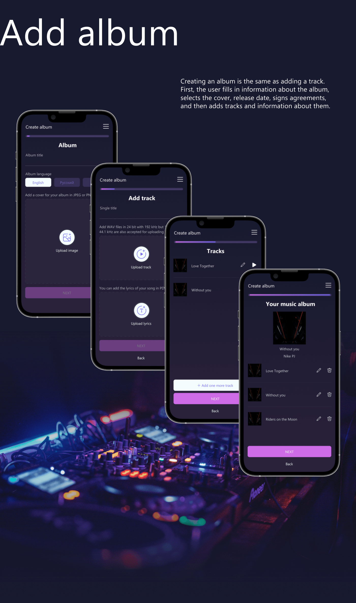 Music service for downloading tracks — Изображение №8 — Интерфейсы на Dprofile