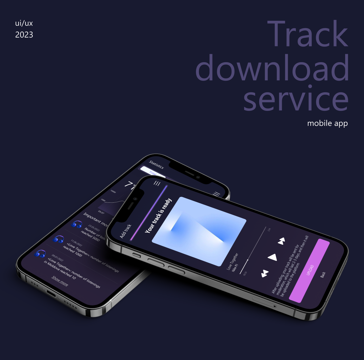 Music service for downloading tracks — Изображение №1 — Интерфейсы на Dprofile