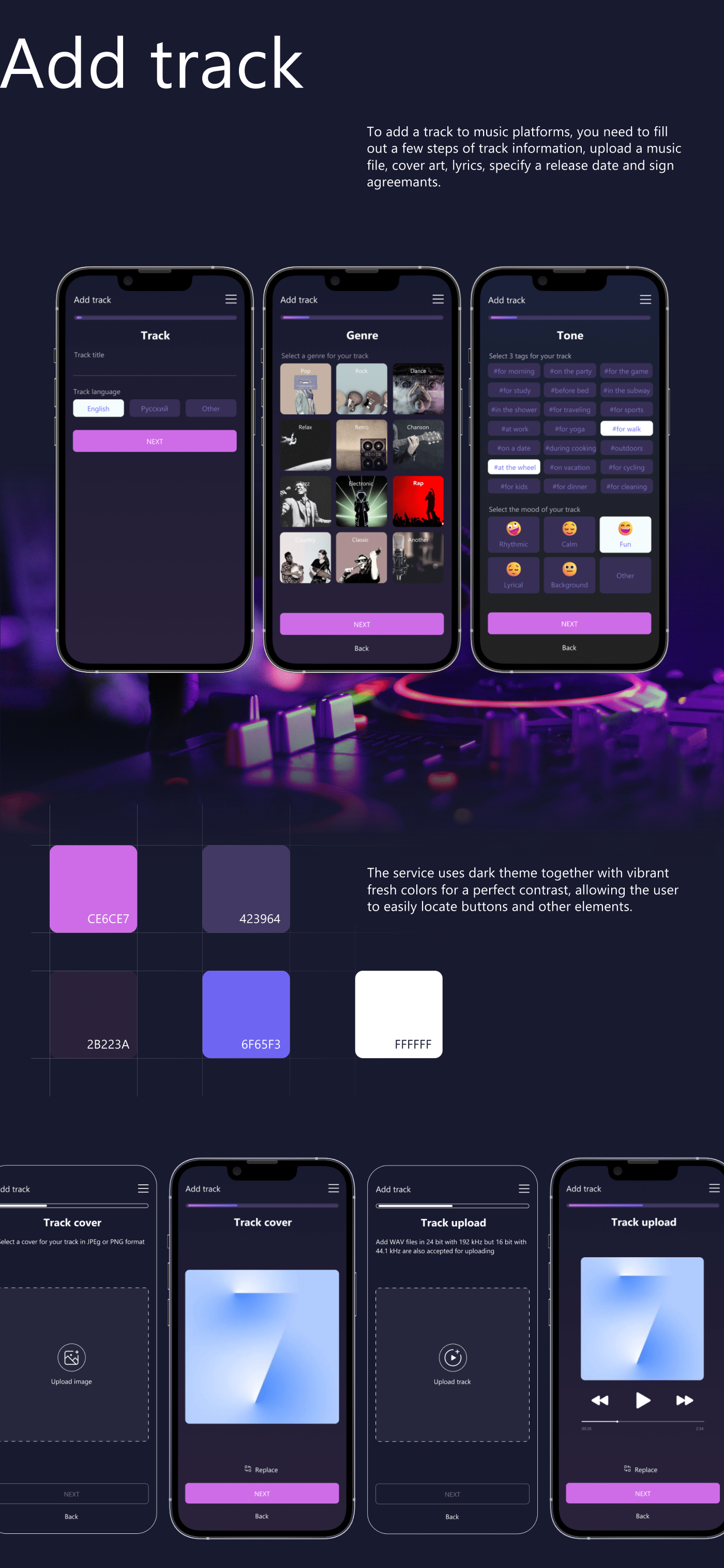 Music service for downloading tracks — Изображение №5 — Интерфейсы на Dprofile