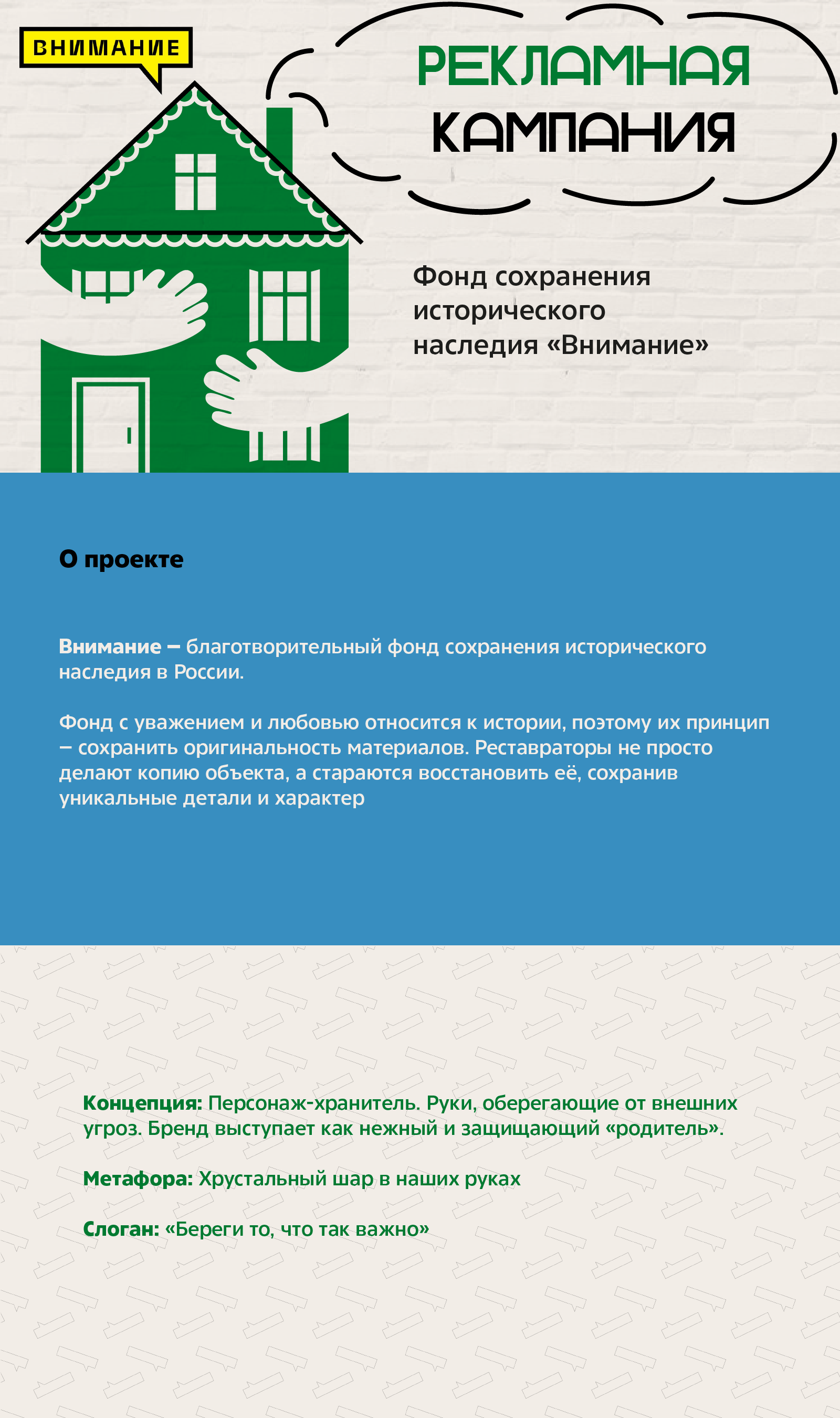 Разработка рекламной кампании для фонда "Внимание" — Изображение №1 — Маркетинг на Dprofile