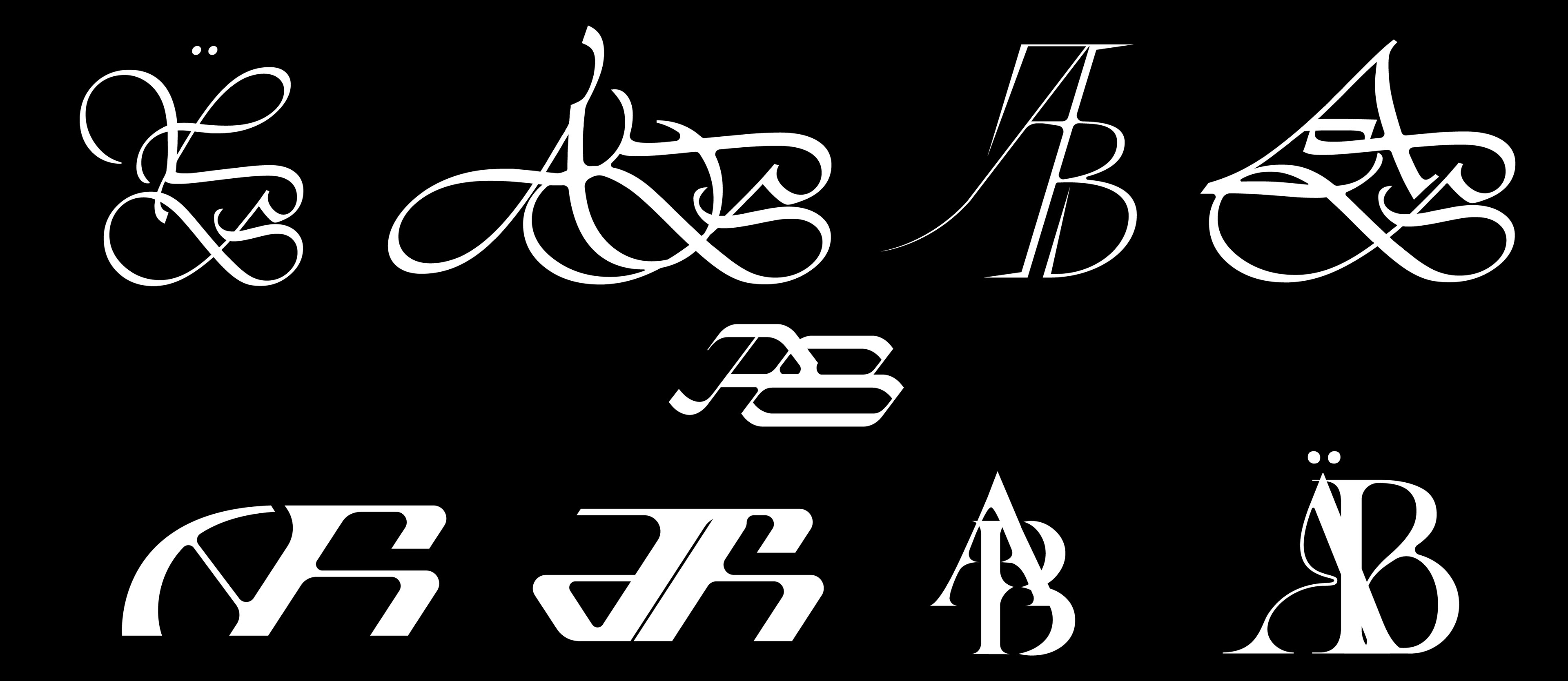 ÄB Logotype — Изображение №1 — Брендинг, Графика на Dprofile