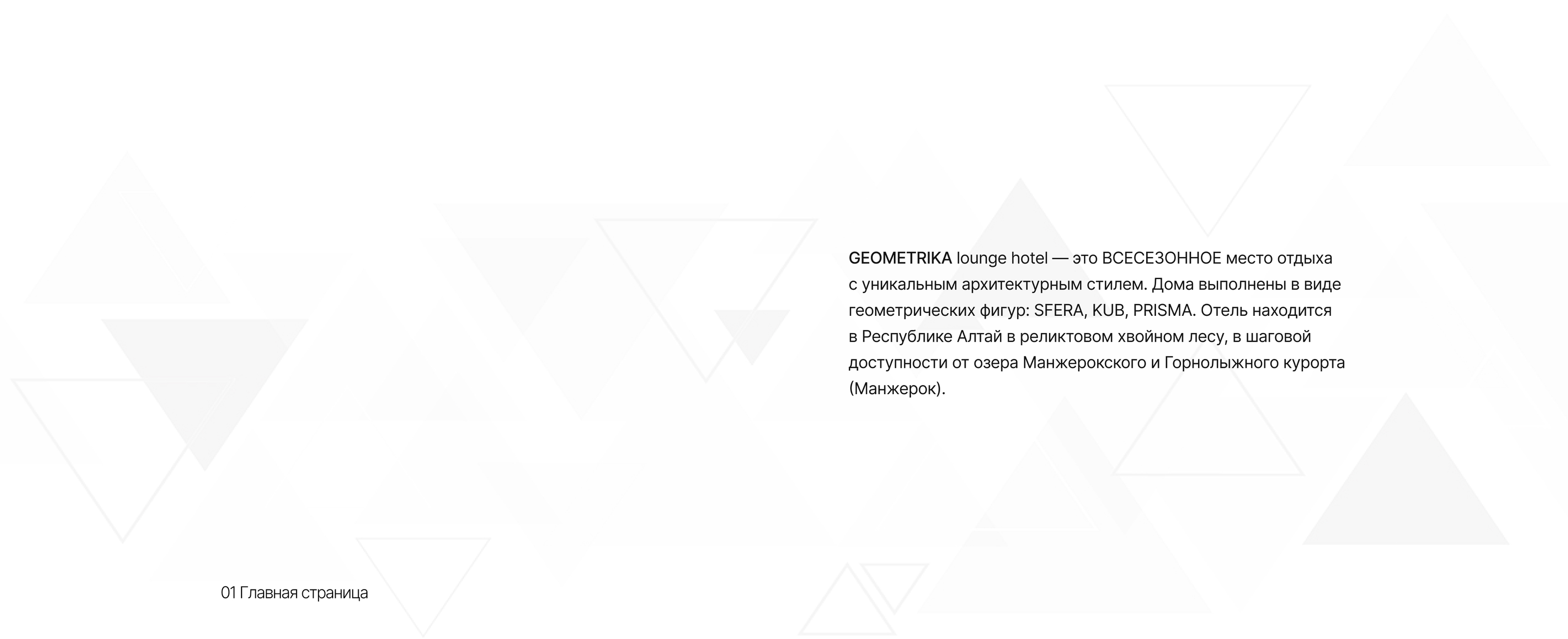 Дизайн сайта для отеля — Изображение №2 — Интерфейсы на Dprofile