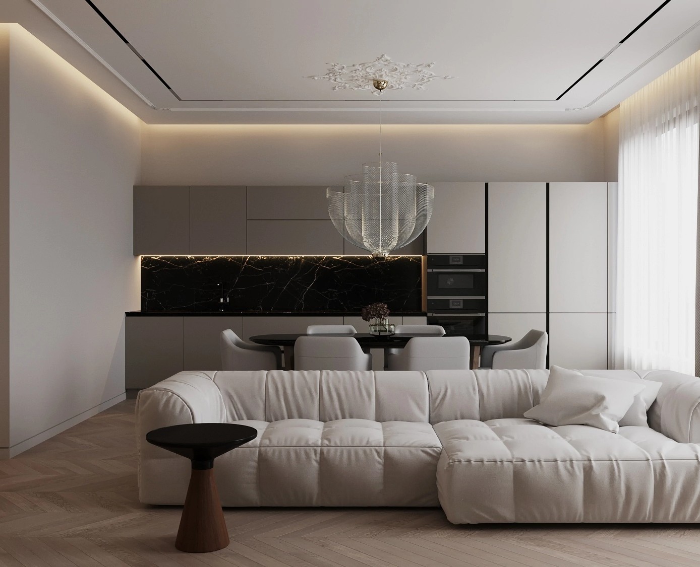 Проект квартиры — Иллюстрация, 3D на Dprofile