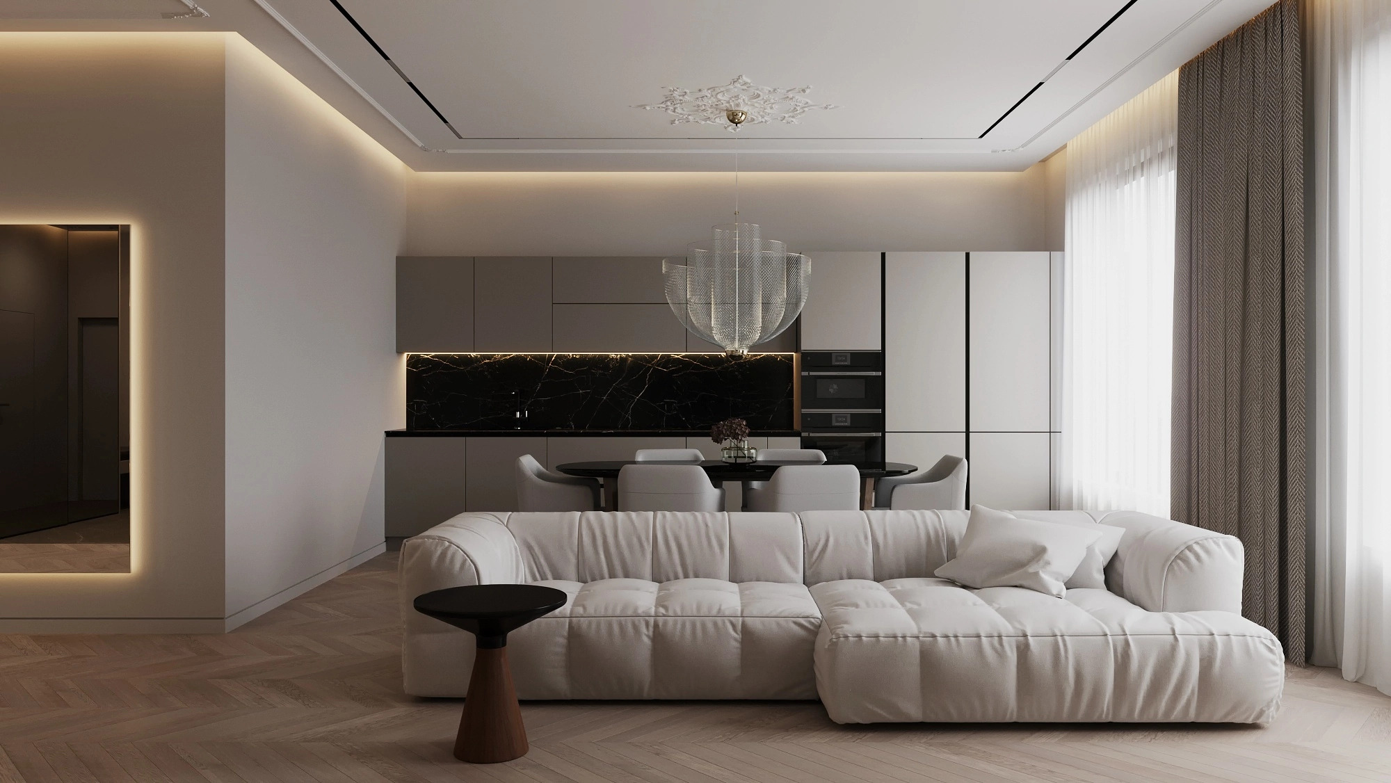 Проект квартиры — Изображение №2 — Иллюстрация, 3D на Dprofile