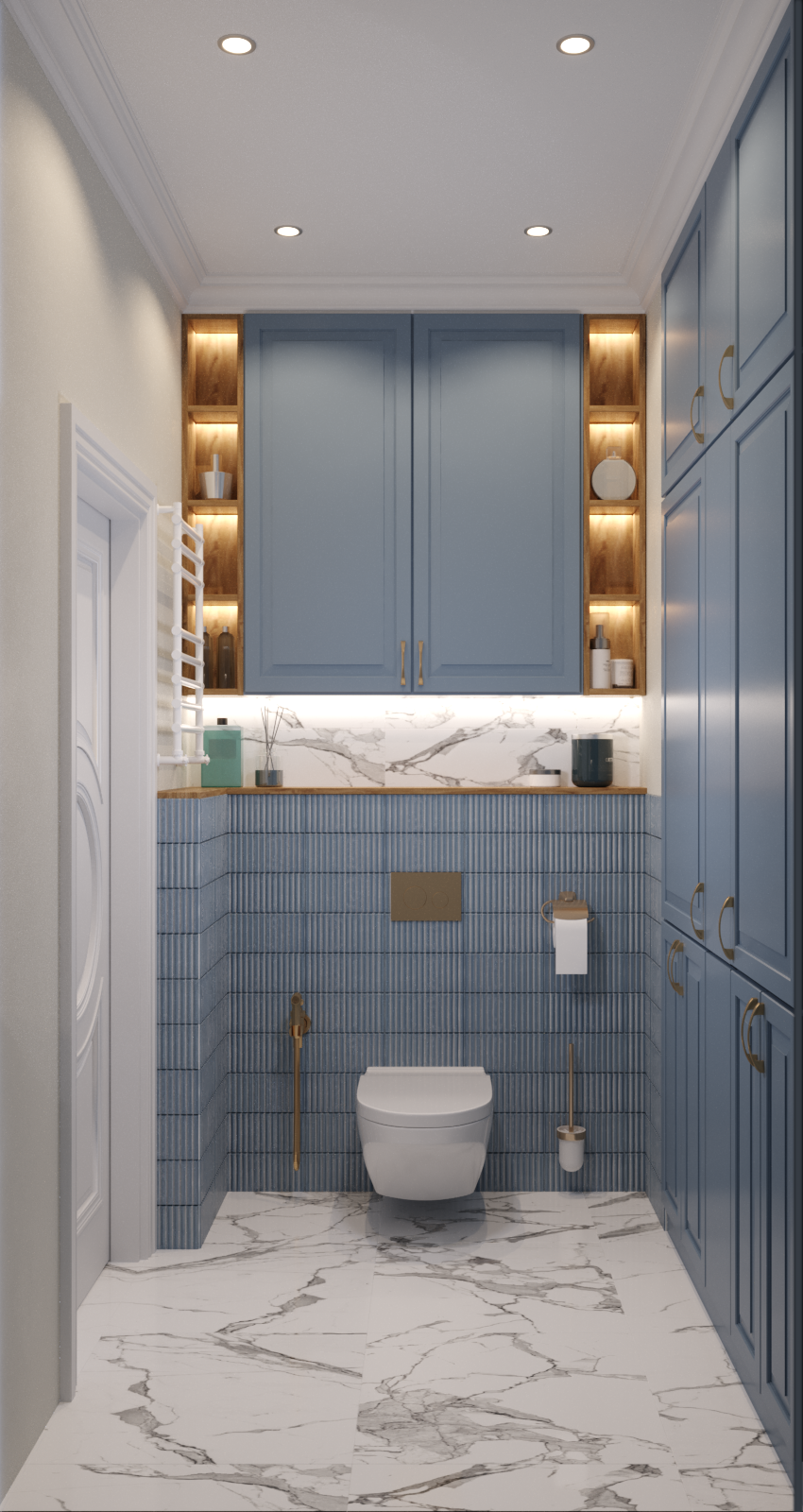 Проект квартиры, Санкт-Петербург, 2024 — Изображение №9 — 3D на Dprofile