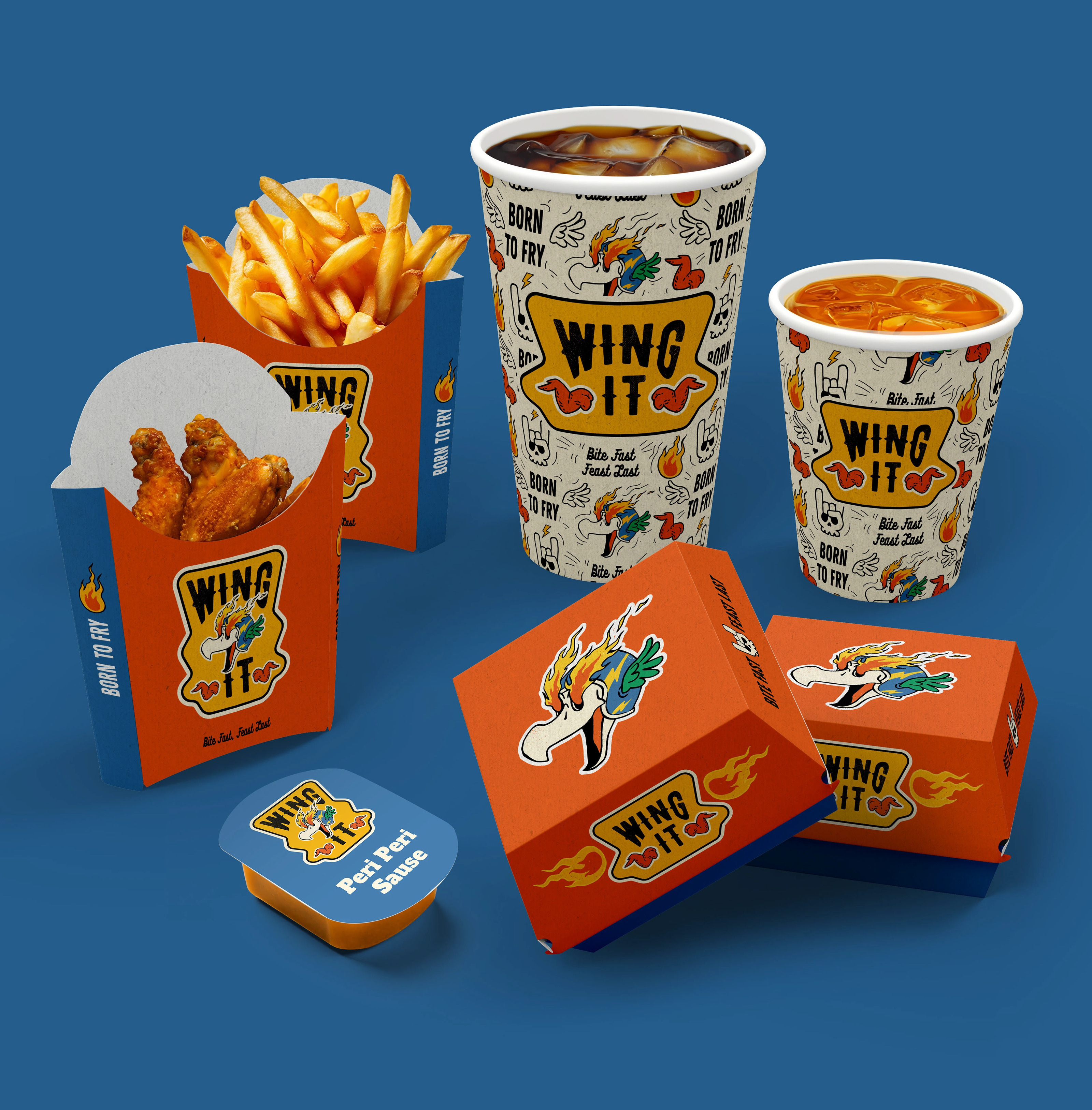 Wing it | Branding & Illustrations — Изображение №2 — Брендинг на Dprofile