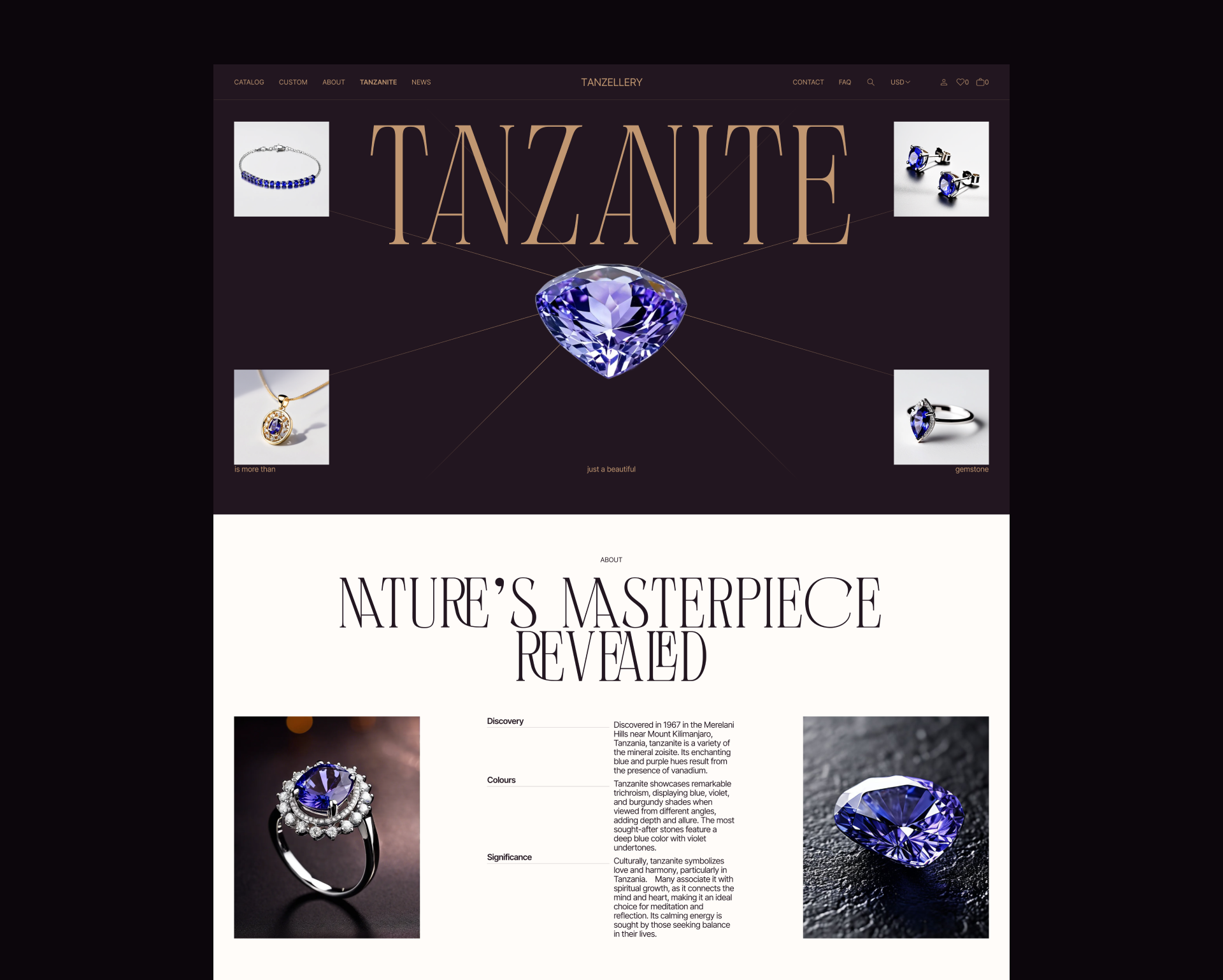 Tanzellery | E-commerce — Изображение №11 — Интерфейсы на Dprofile
