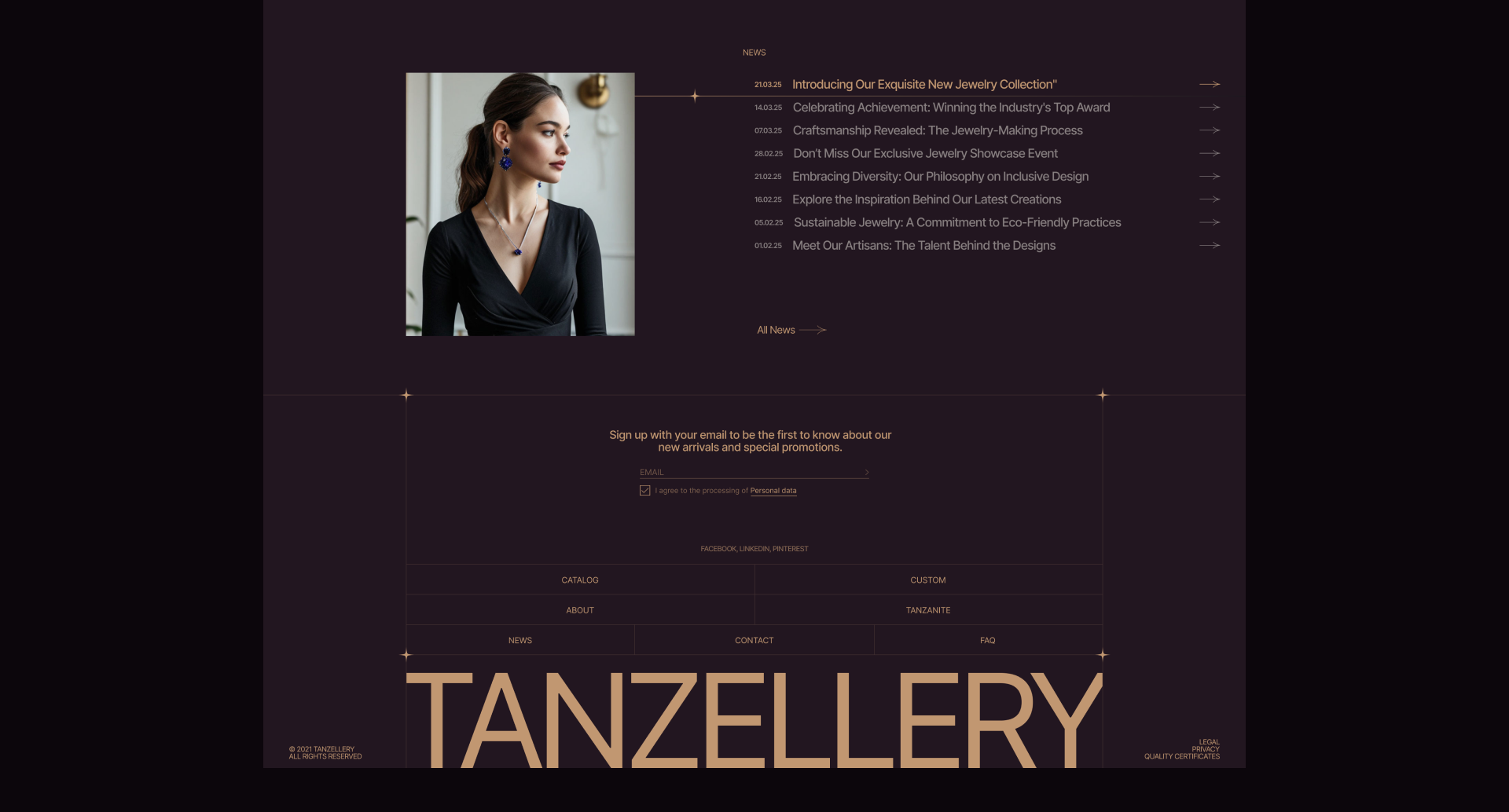 Tanzellery | E-commerce — Изображение №8 — Интерфейсы на Dprofile