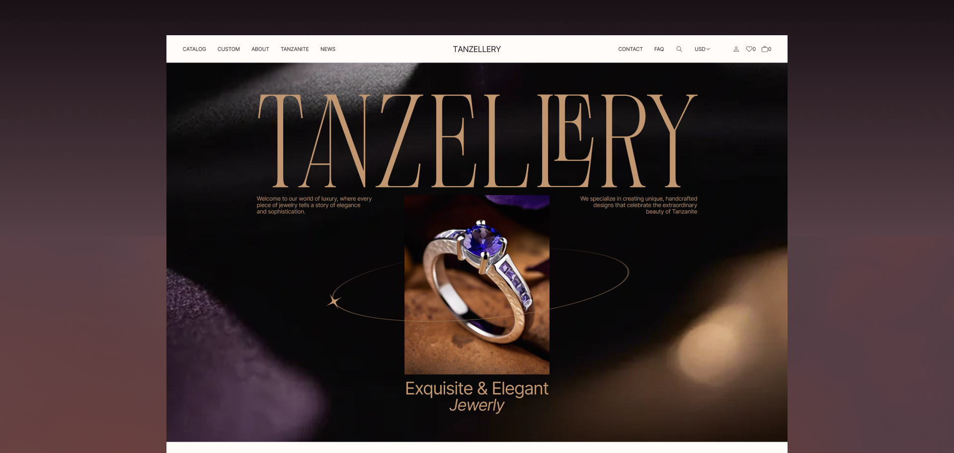 Tanzellery | E-commerce — Изображение №2 — Интерфейсы на Dprofile