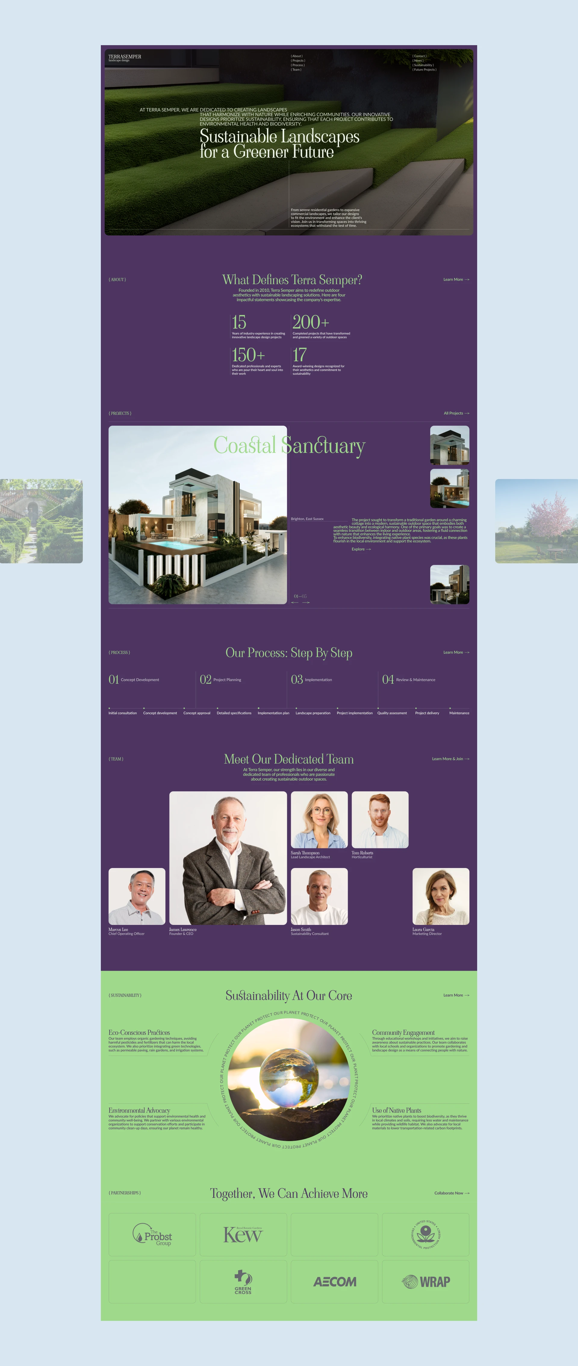 Terra Semper | Corporate website — Изображение №3 — Интерфейсы на Dprofile