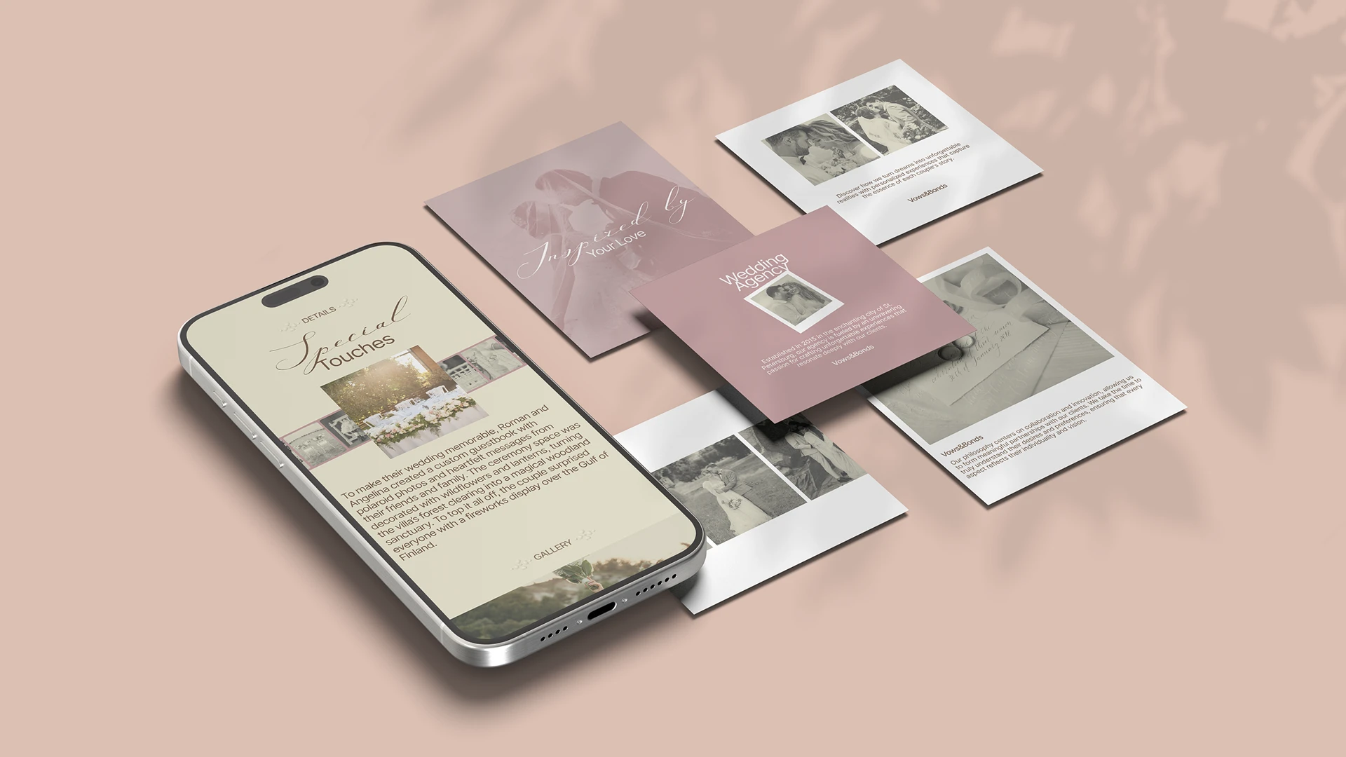 Vows&Bonds | Corporate website — Изображение №8 — Интерфейсы на Dprofile