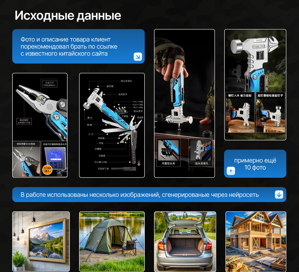 Инфографика. Дизайн карточки товара — Изображение №3 — Графика, Маркетинг на Dprofile