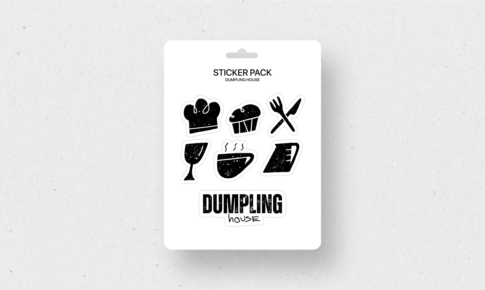 айдентика пельменной «DUMPLING HOUSE» — Изображение №10 — Брендинг, Иллюстрация на Dprofile