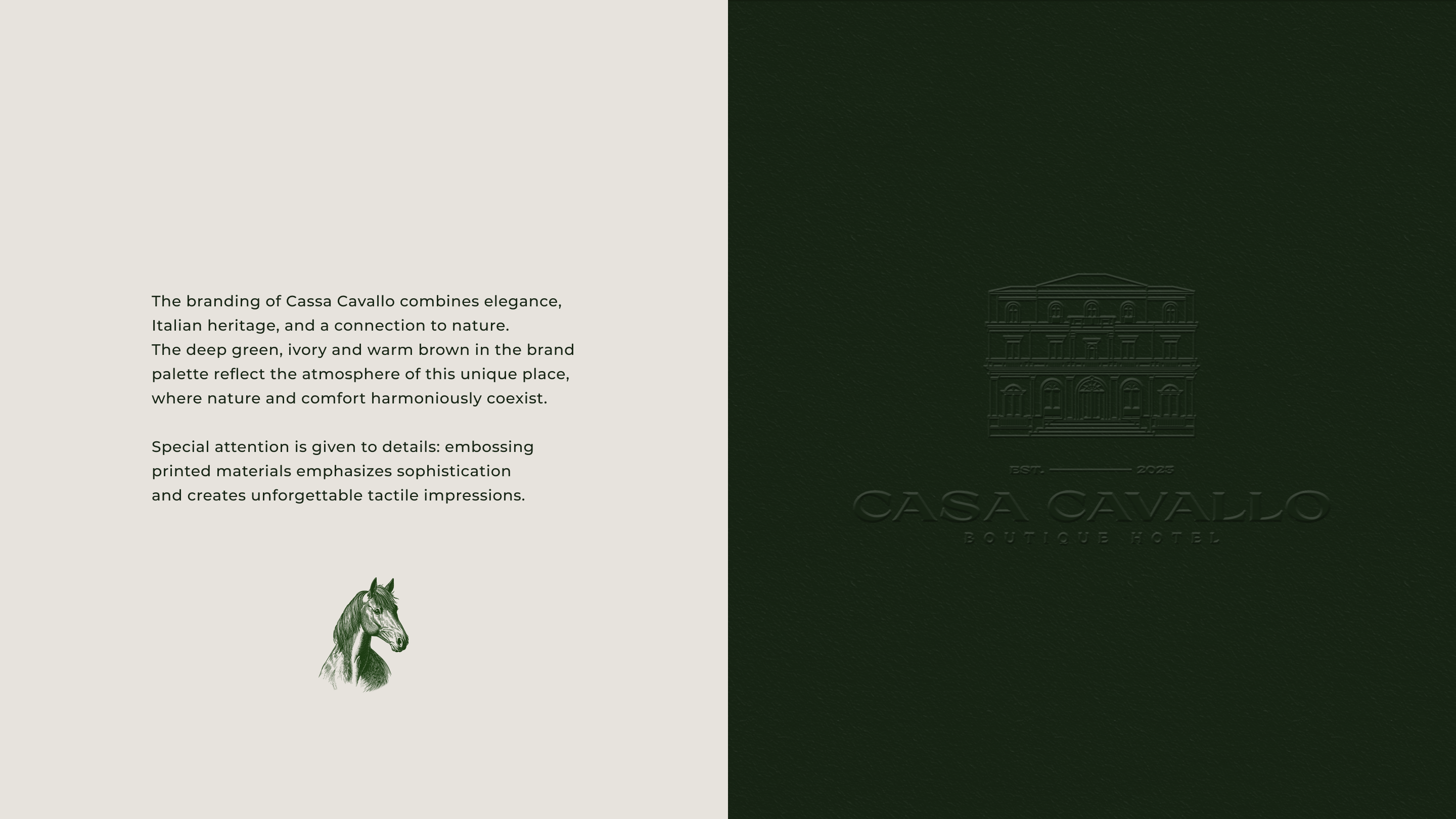 CASA CAVALLO - BOUTIQUE HOTEL BRAND IDENTITY — Изображение №3 — Брендинг, Маркетинг на Dprofile