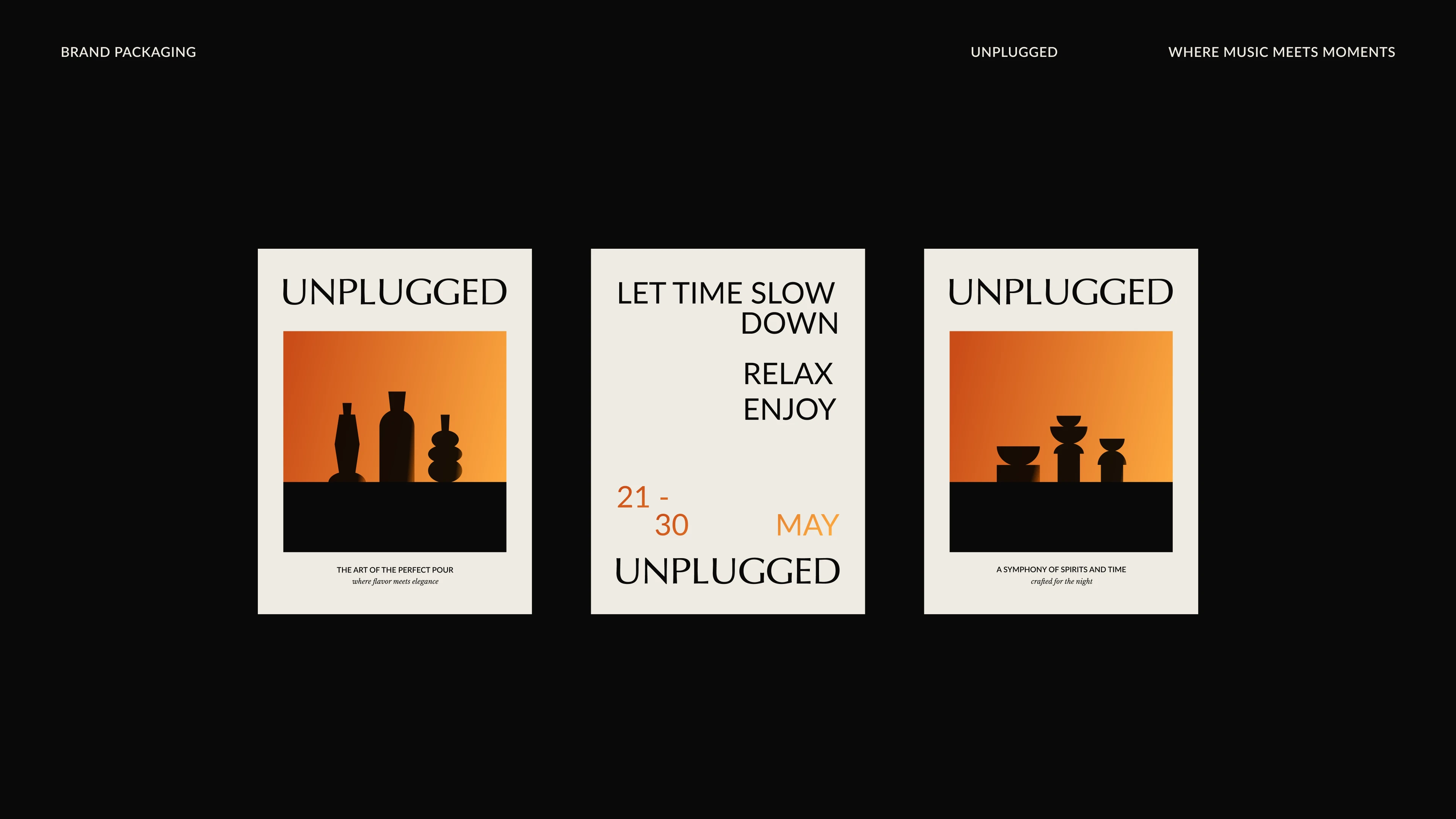 UNPLUGGED - Фирменный стиль для бара — Изображение №18 — Брендинг, Графика на Dprofile