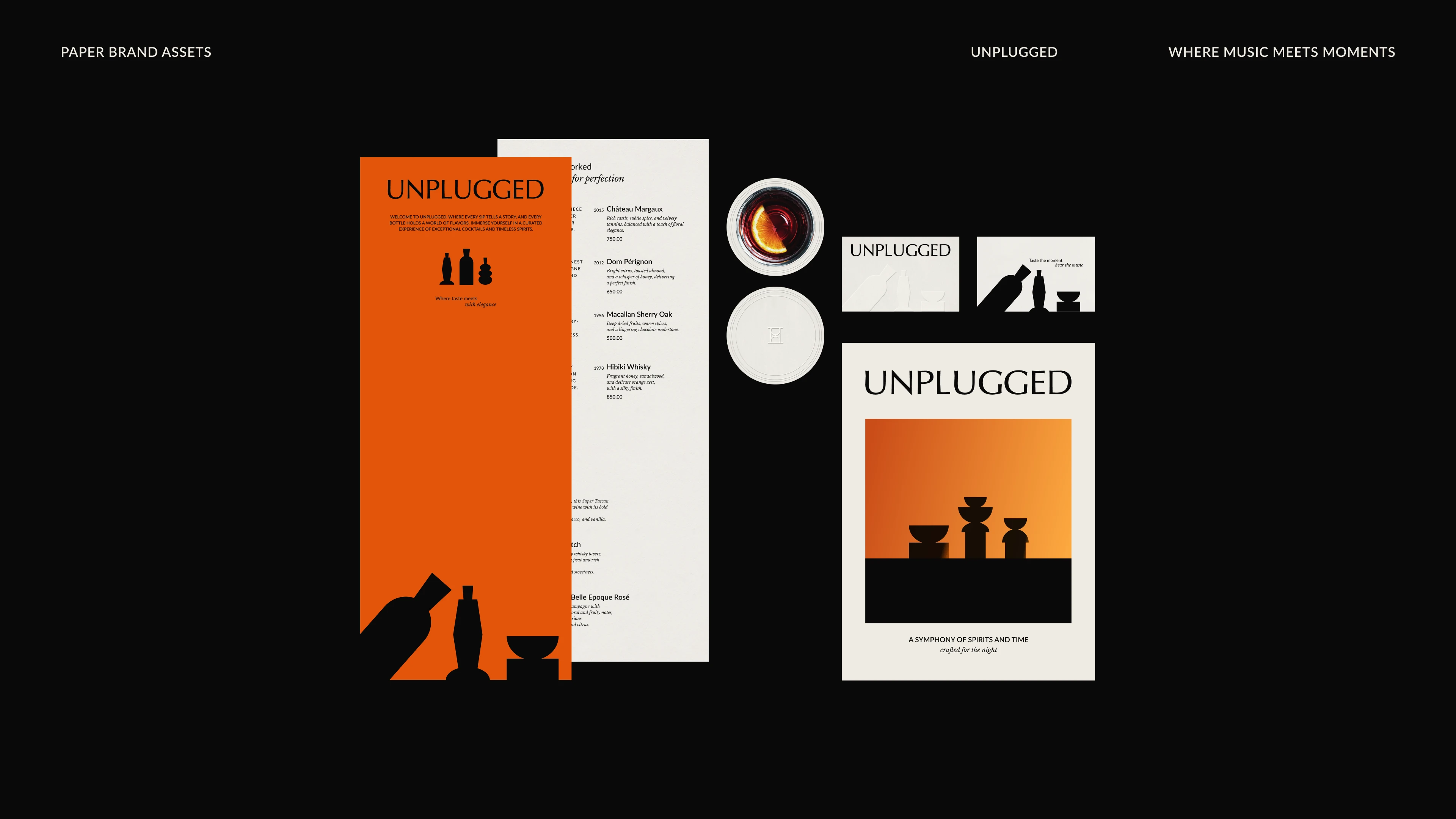 UNPLUGGED - Фирменный стиль для бара — Изображение №11 — Брендинг, Графика на Dprofile