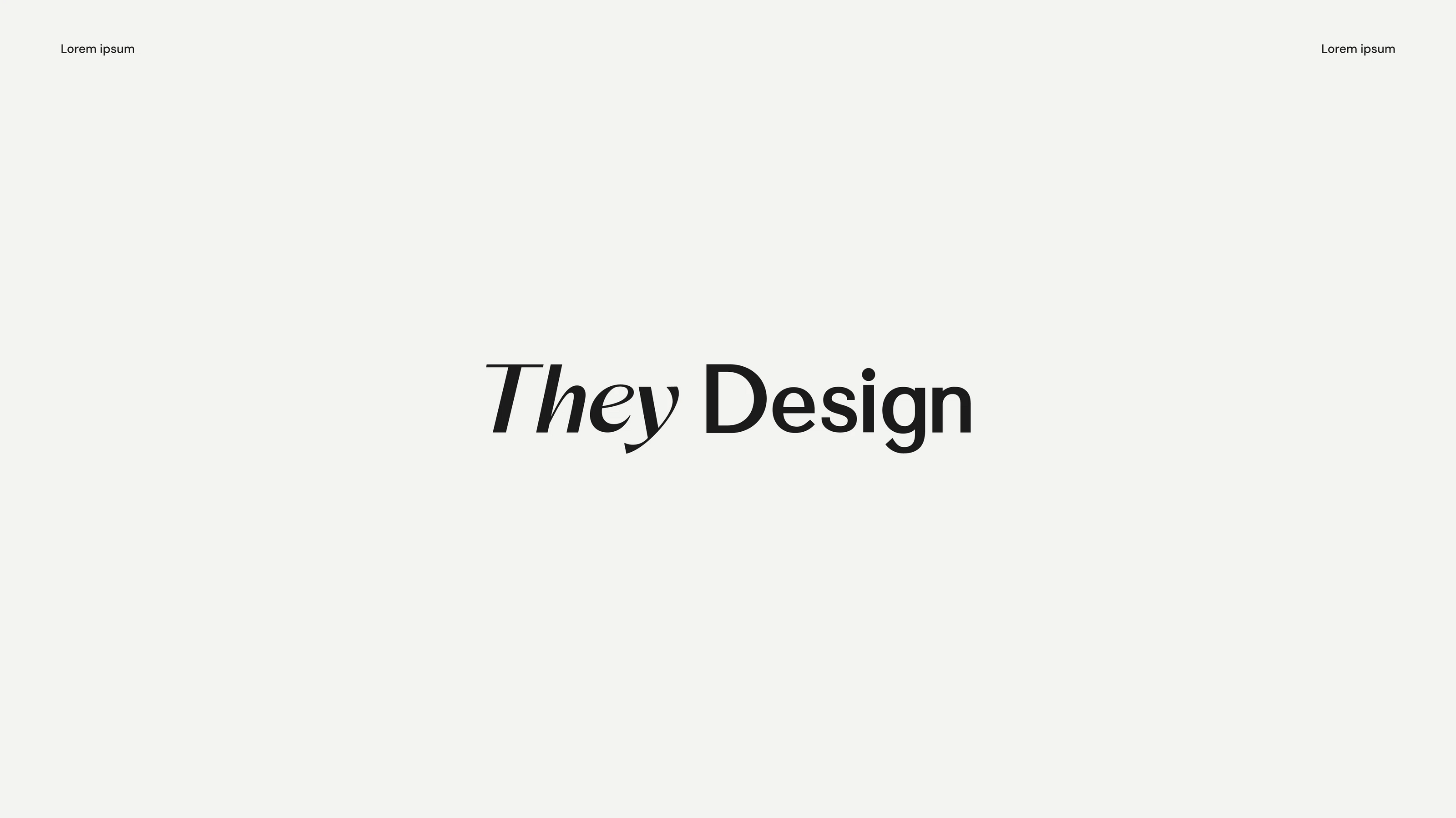They Design / Фирменный стиль — Изображение №3 — Брендинг, Графика на Dprofile