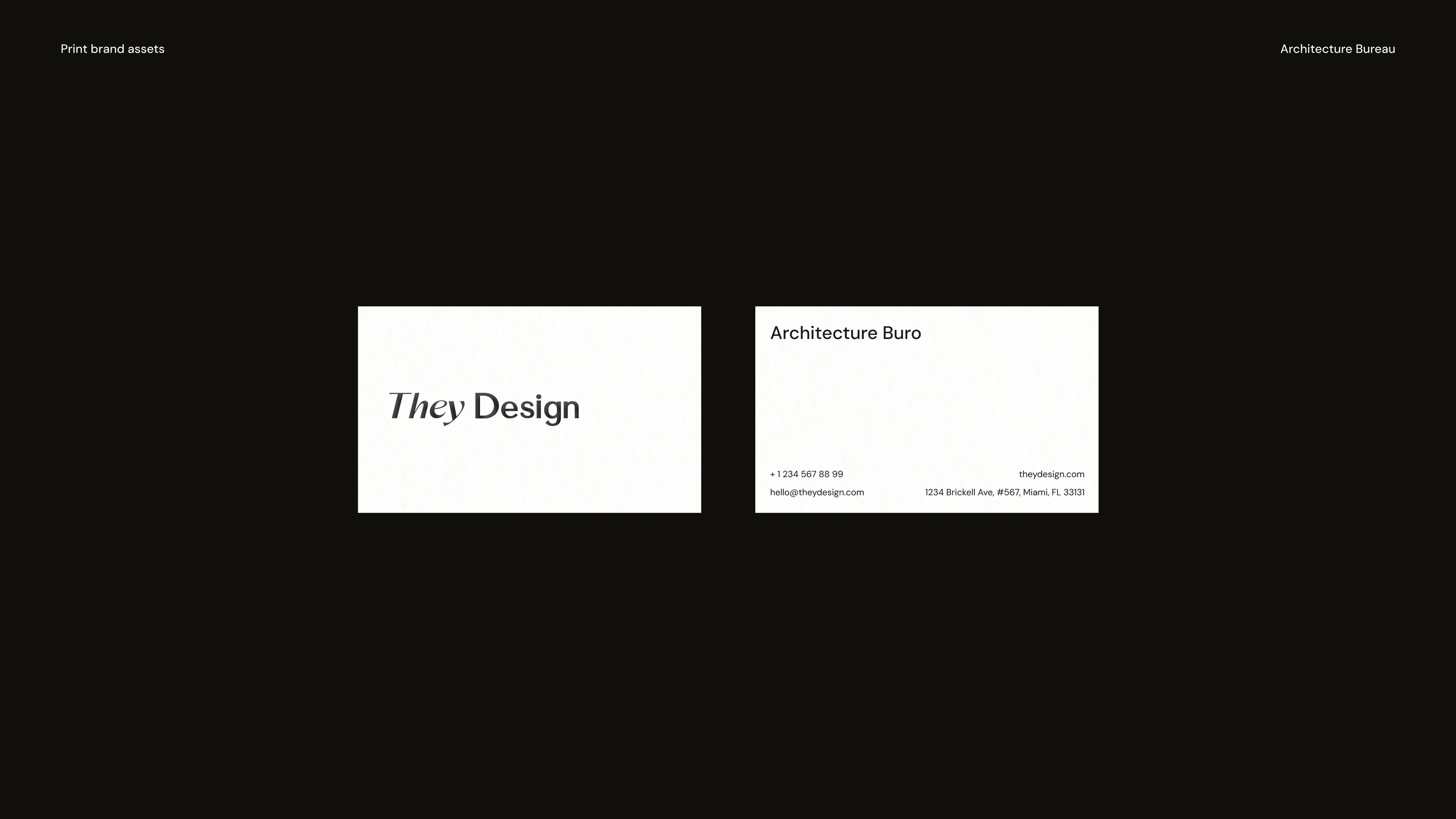 They Design / Фирменный стиль — Изображение №5 — Брендинг, Графика на Dprofile