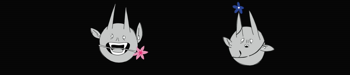 FOULY FLOWERS | Маскоты для цветочного магазина — Изображение №6 — Брендинг, Иллюстрация на Dprofile