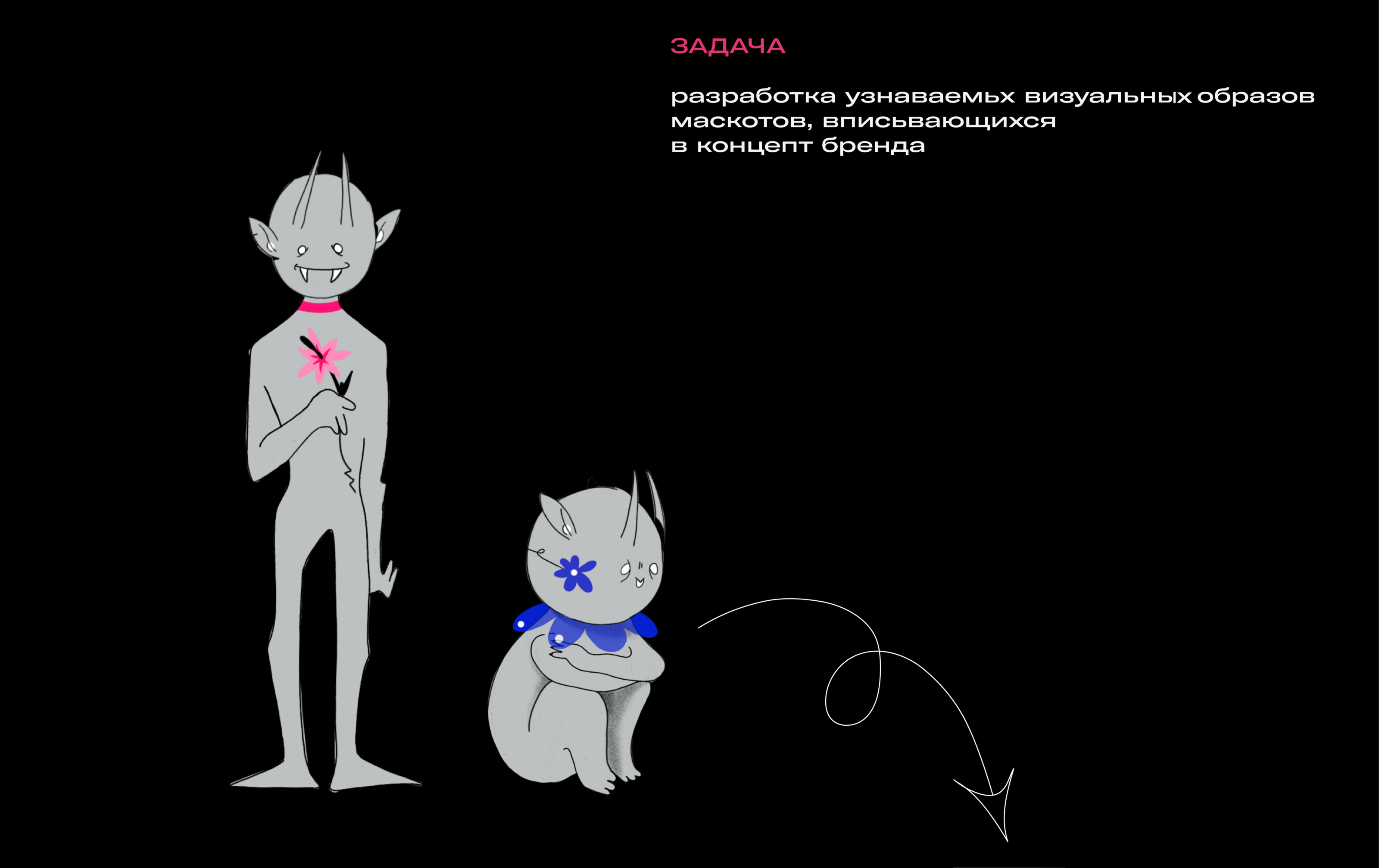 FOULY FLOWERS | Маскоты для цветочного магазина — Изображение №4 — Брендинг, Иллюстрация на Dprofile