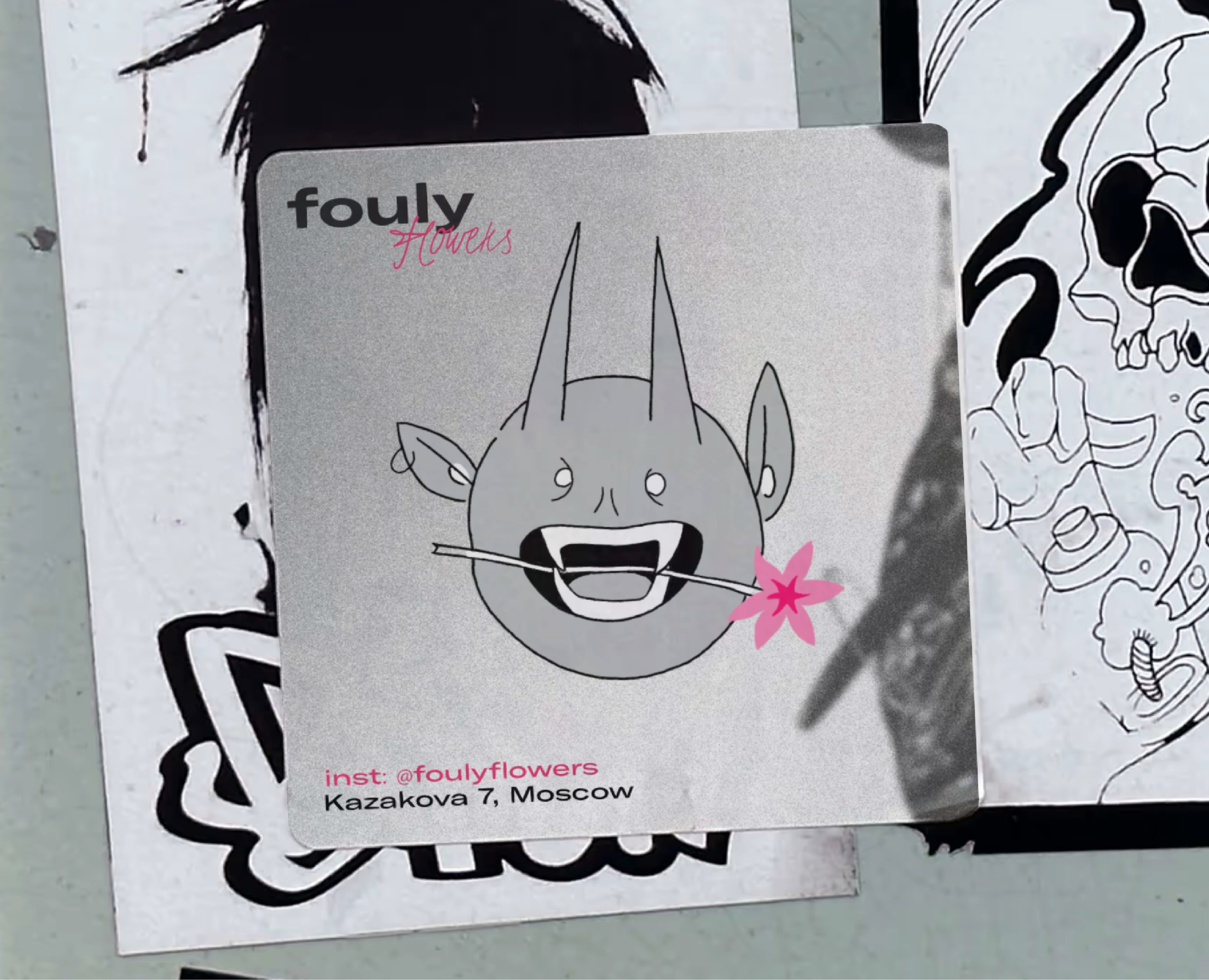 FOULY FLOWERS | Маскоты для цветочного магазина — Брендинг, Иллюстрация на Dprofile