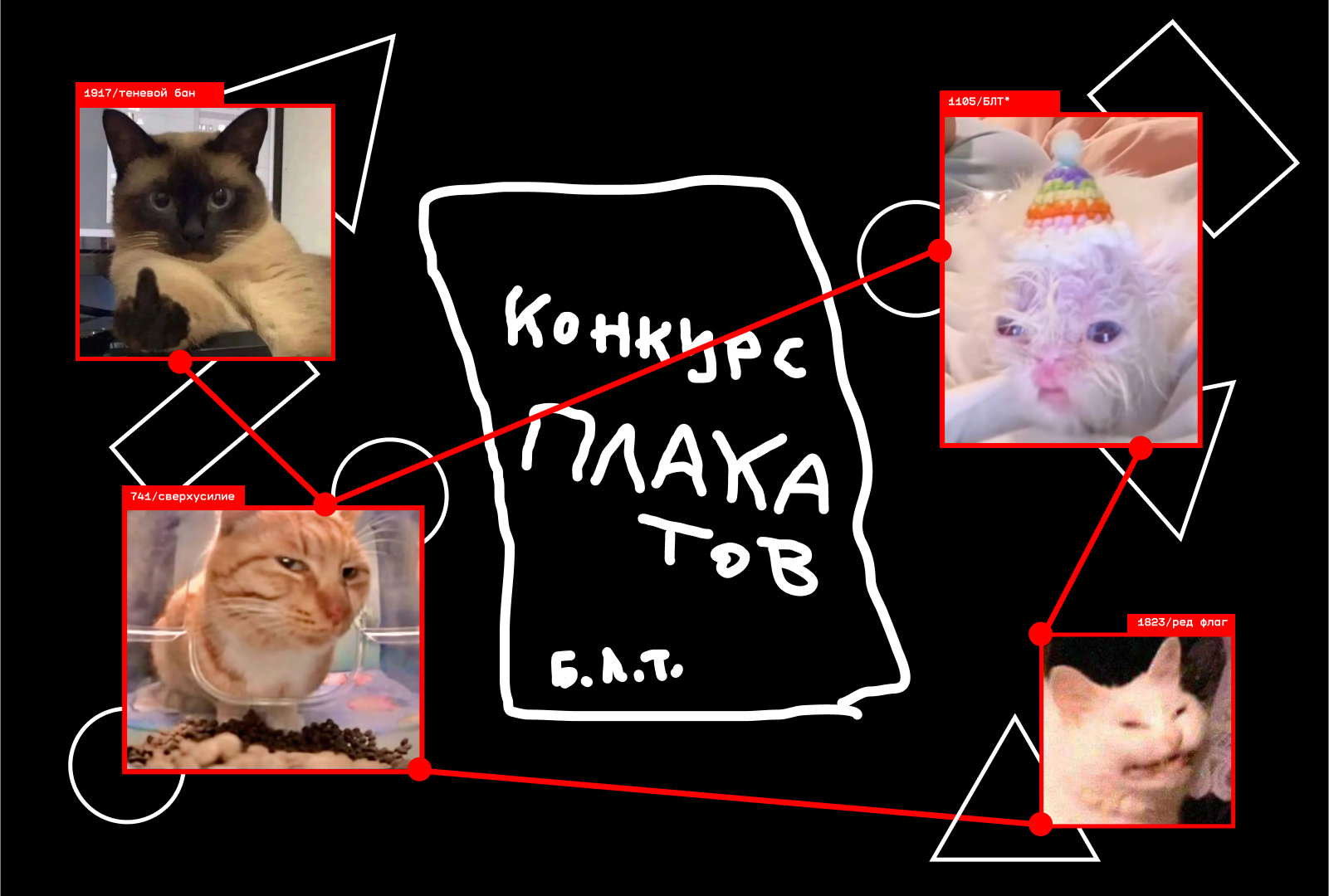 Конкурс плакатов Константина Лобанова «Взрывные котята» — Изображение №1 — Графика на Dprofile