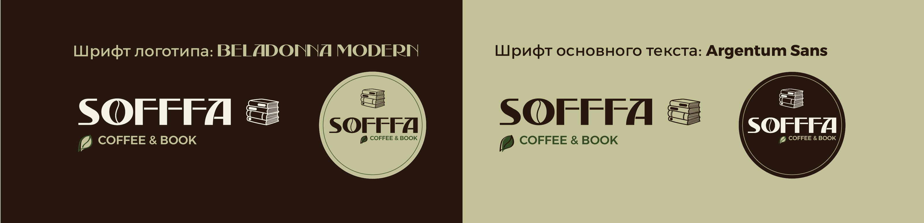 Минимальный фирменный стиль кофейни Sofffa — Изображение №3 — Брендинг на Dprofile