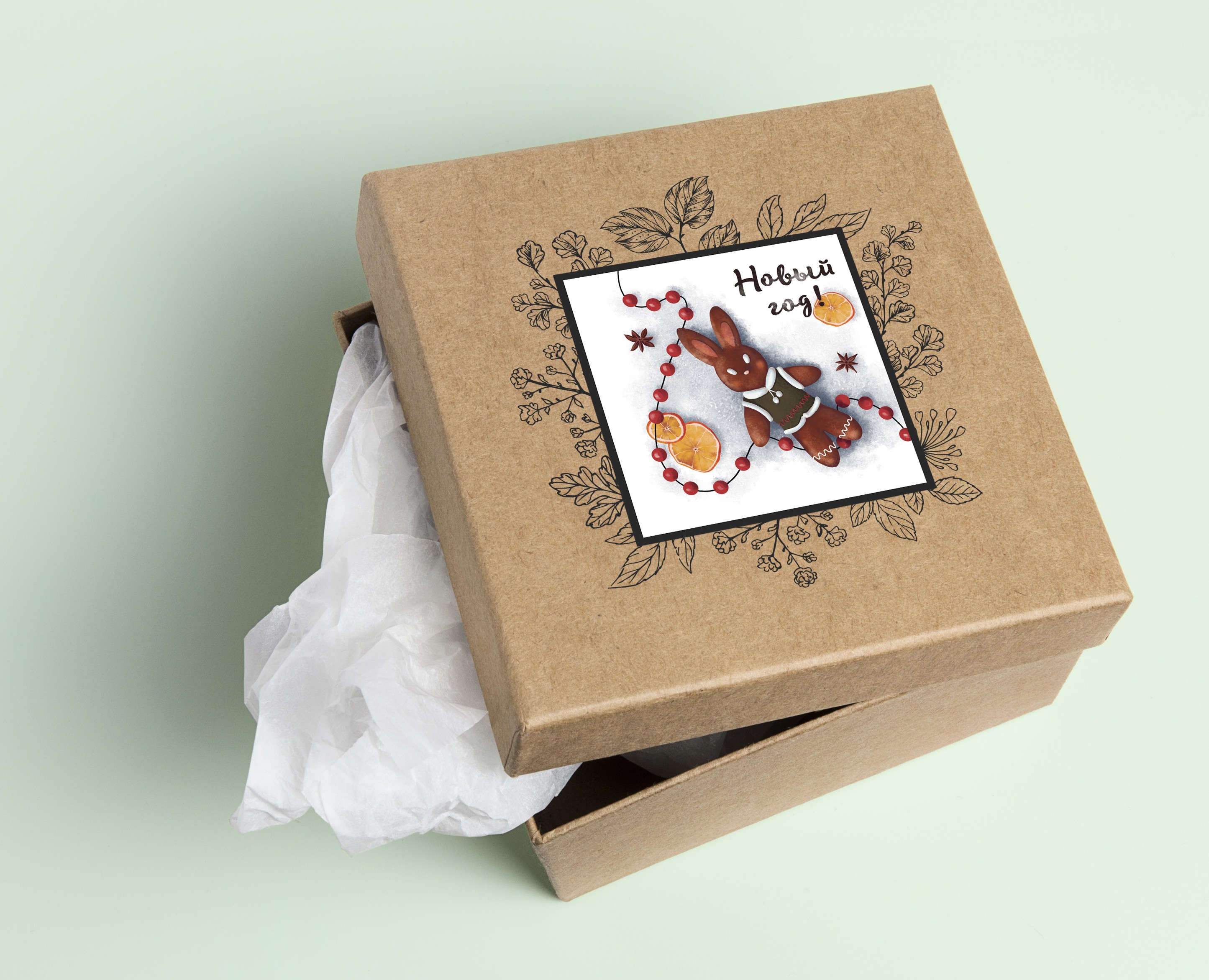 Новогодние открытки — Брендинг, Иллюстрация на Dprofile