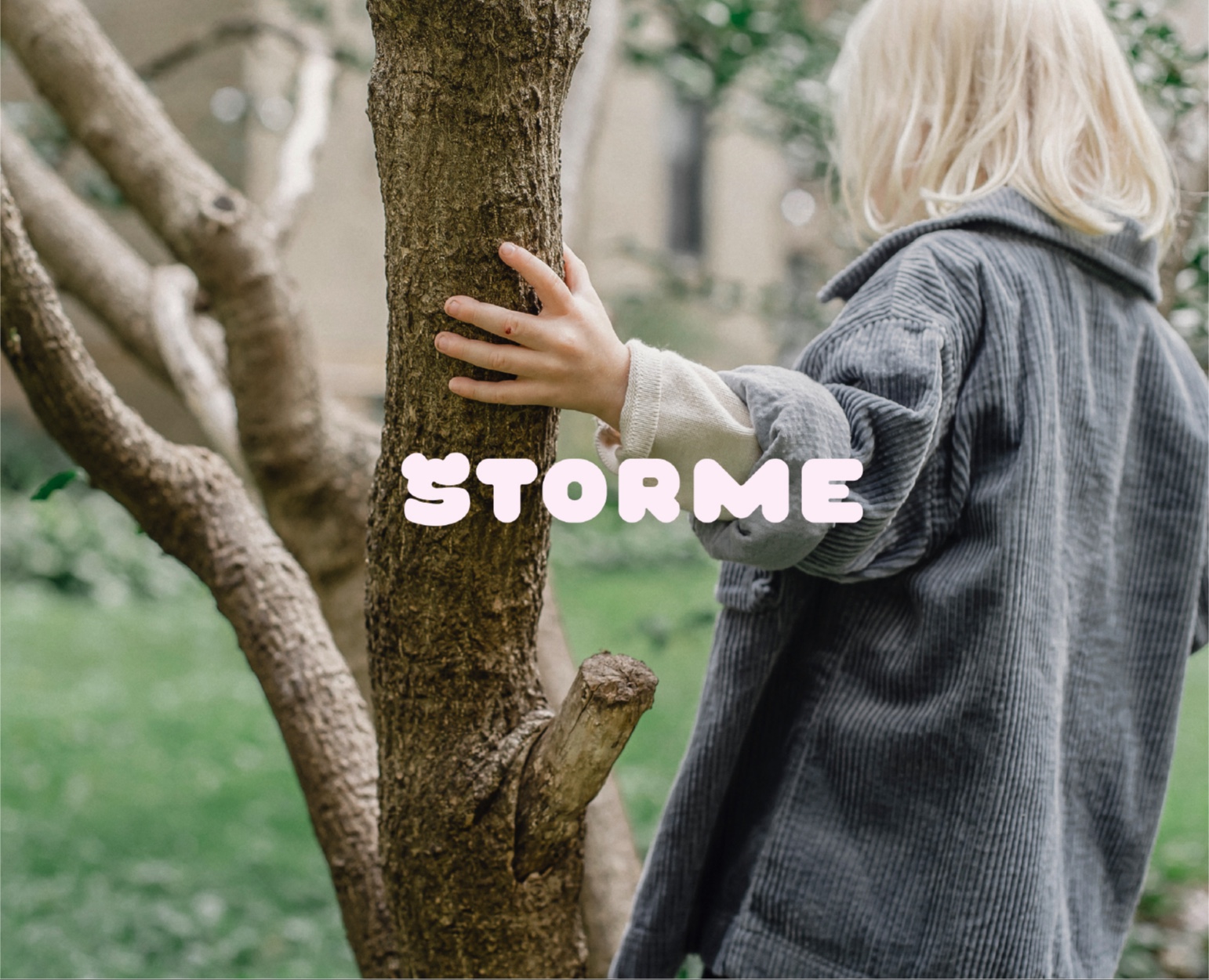 Айдентика для бренда детской одежды Storme на Dprofile
