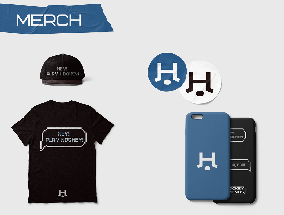 Brand identity for hockey school — Изображение №7 — Брендинг на Dprofile