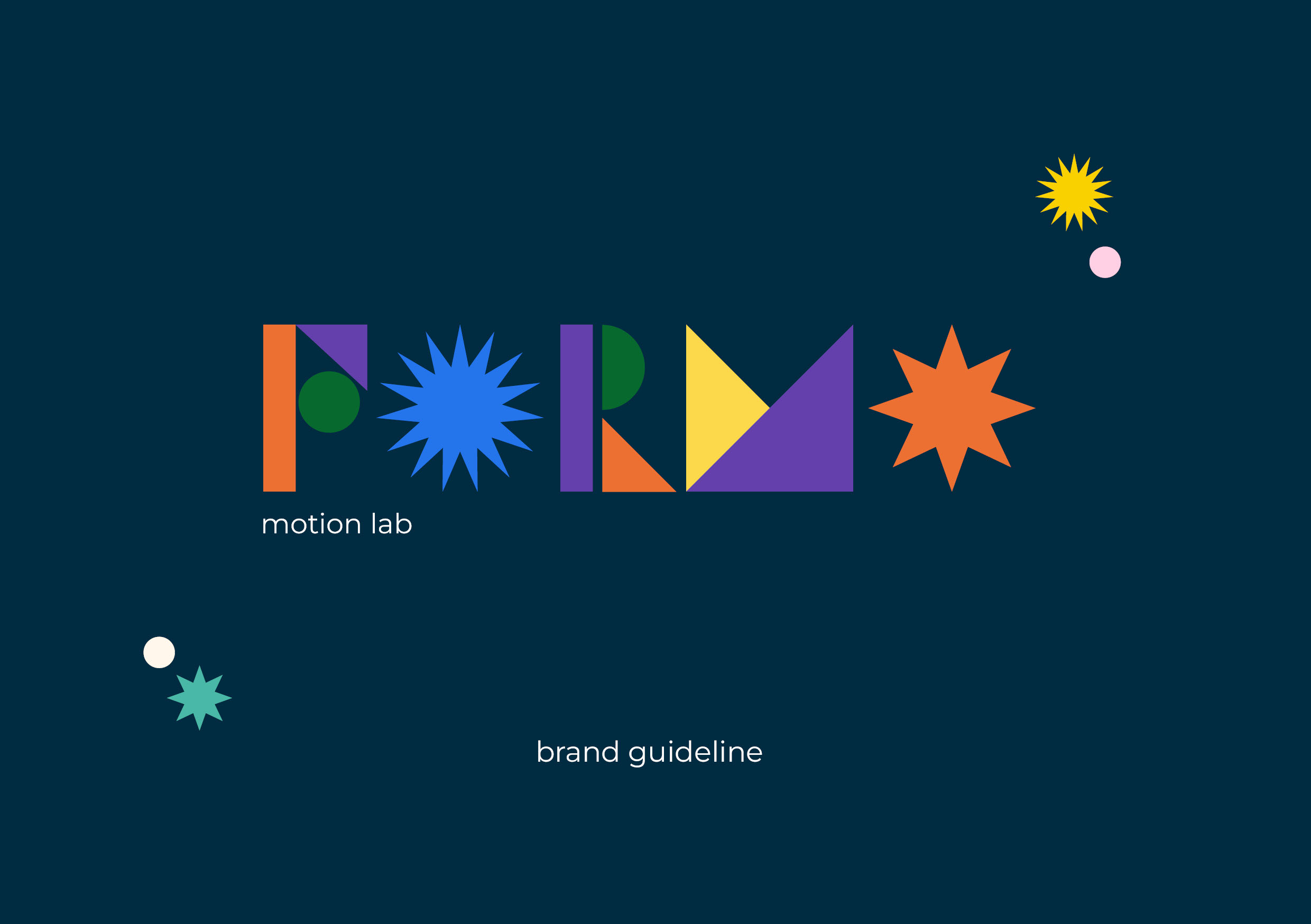 GUIDELINE FORMO | BRAND IDENTIFY — Изображение №1 — Брендинг, Графика на Dprofile