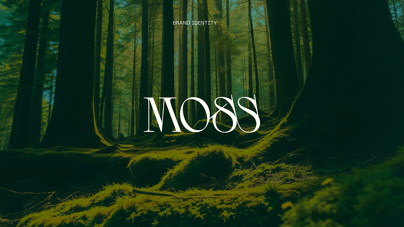 MOSS | уходовая косметика | фирменный стиль — Изображение №1 — Интерфейсы, Брендинг на Dprofile