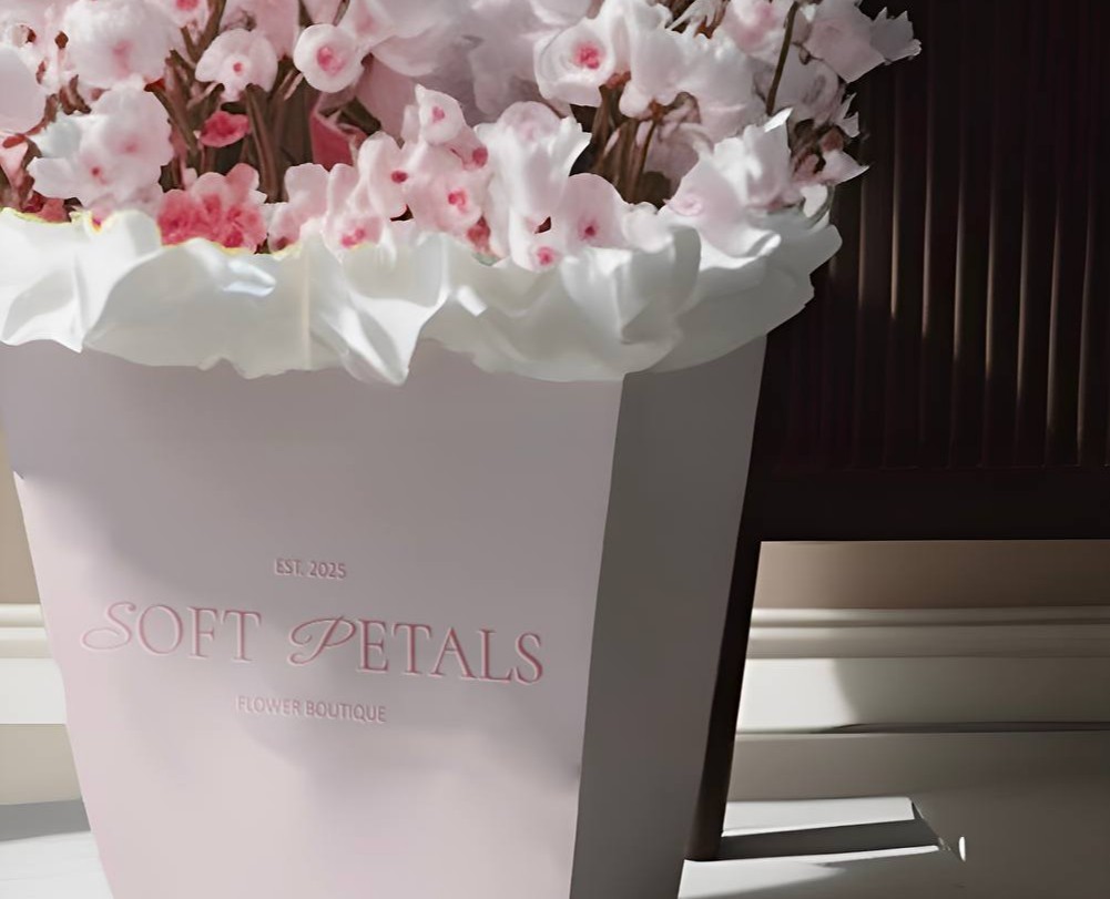 SOFT PETALS | цветочный бутик | фирменный стиль на Dprofile
