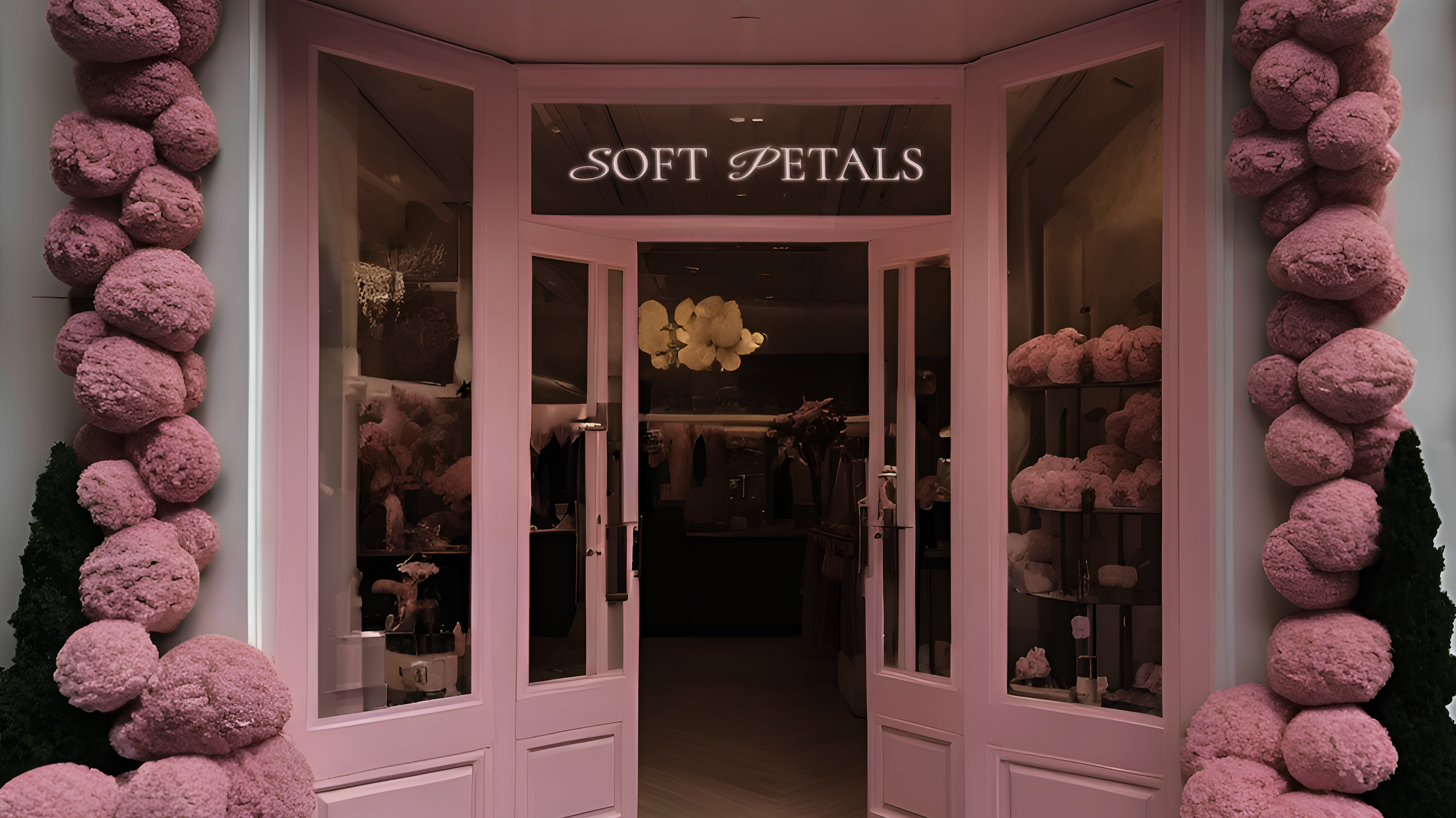 SOFT PETALS | цветочный бутик | фирменный стиль — Изображение №7 — Брендинг, Графика на Dprofile