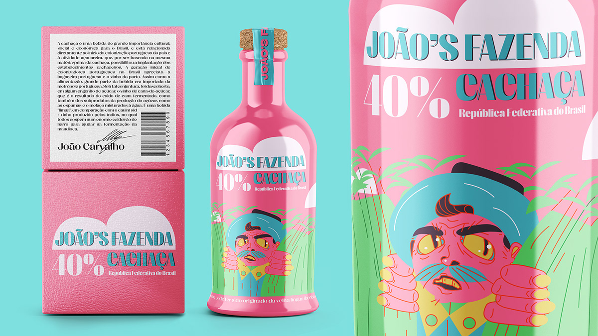 João's Fazenda Cachaça — Изображение №5 — Брендинг, Иллюстрация на Dprofile