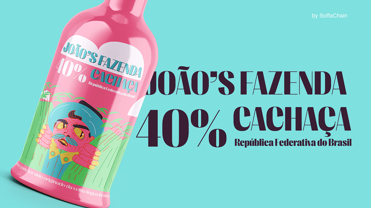 João's Fazenda Cachaça — Изображение №1 — Брендинг, Иллюстрация на Dprofile