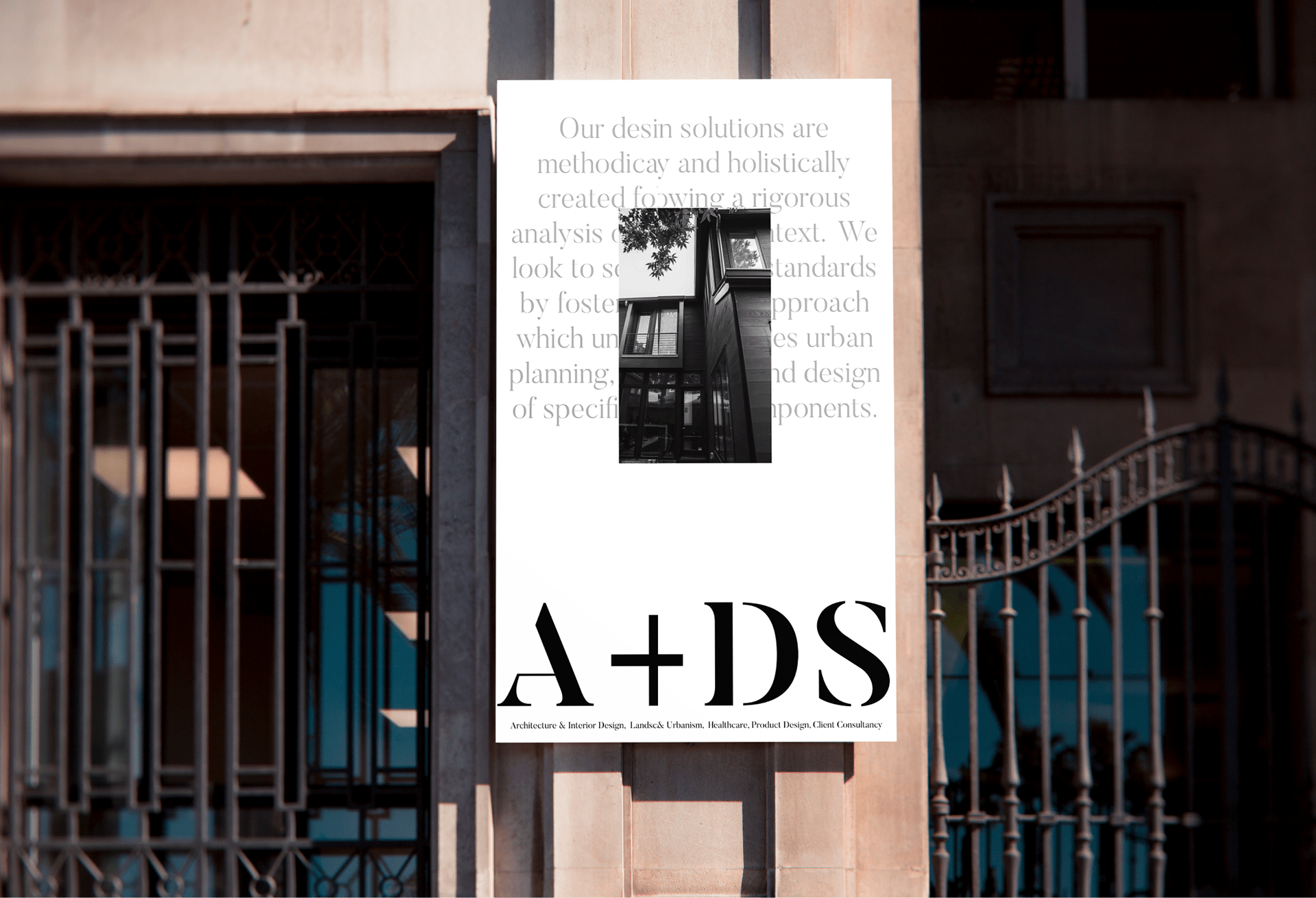 AD+S. Фирменный стиль для архитектурного агентства — Изображение №1 — Интерфейсы, Брендинг на Dprofile