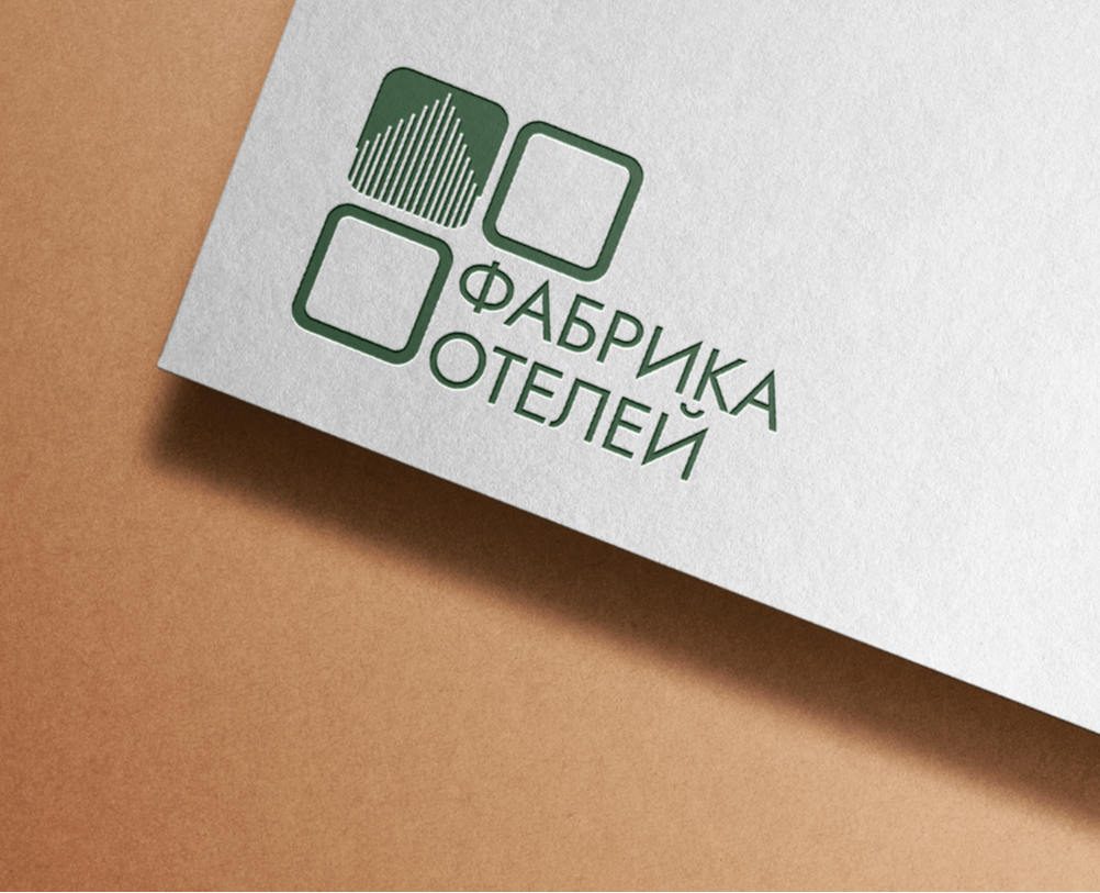Логотип и айдентика для модульных отелей на Dprofile