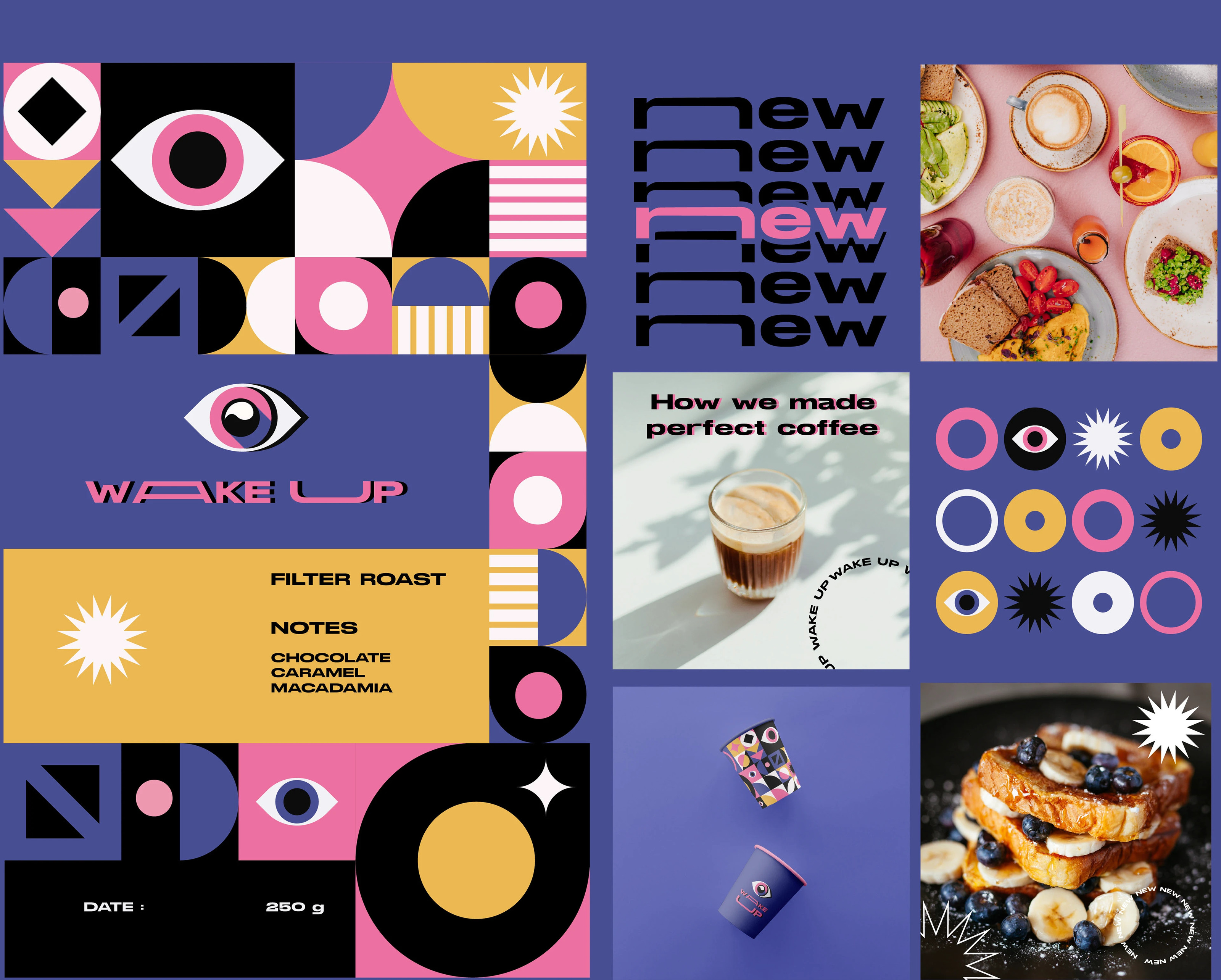 Wake Up coffee — Изображение №9 — Брендинг, Иллюстрация на Dprofile