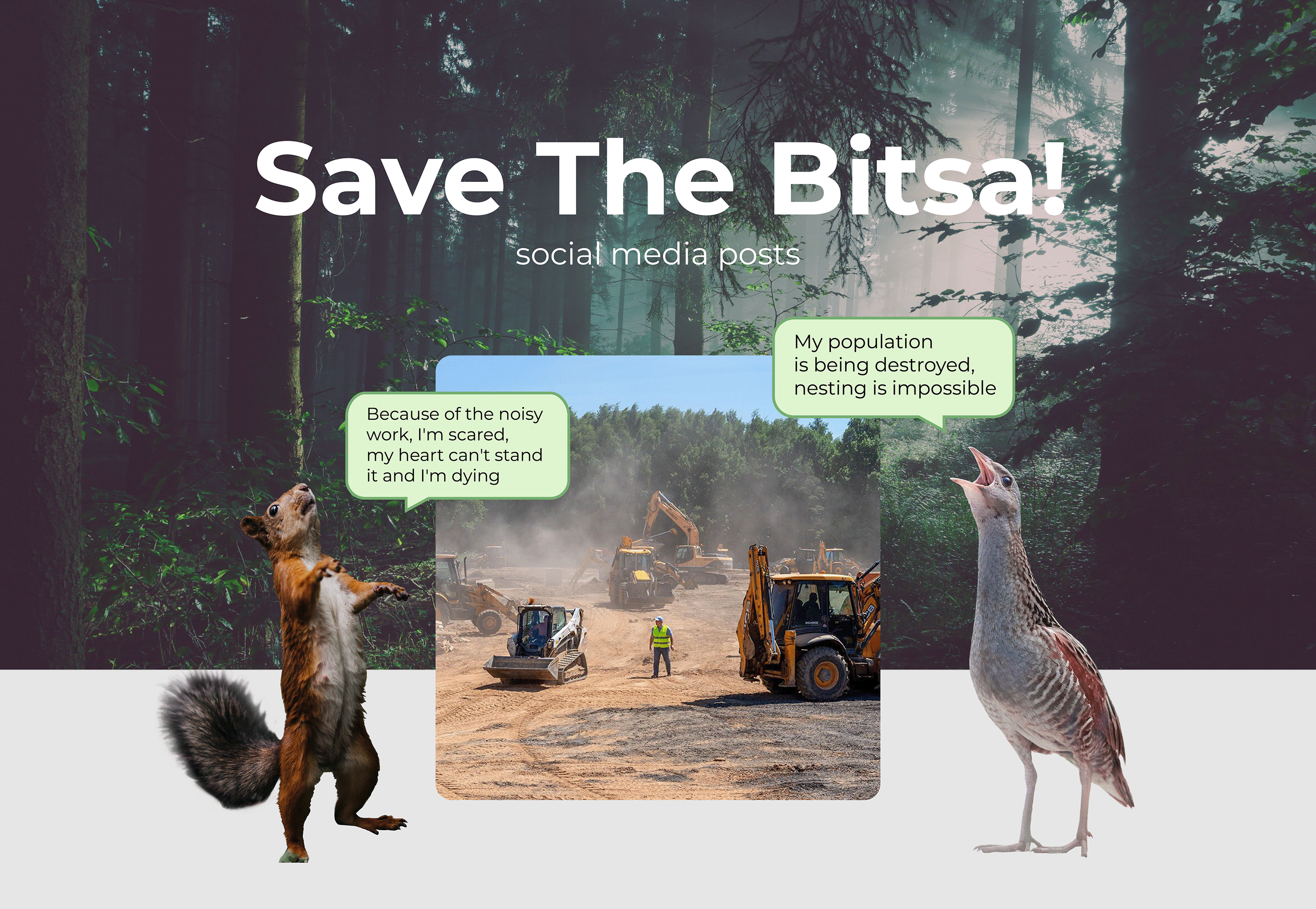 Social media posts ecoactivism — Изображение №1 — Графика на Dprofile