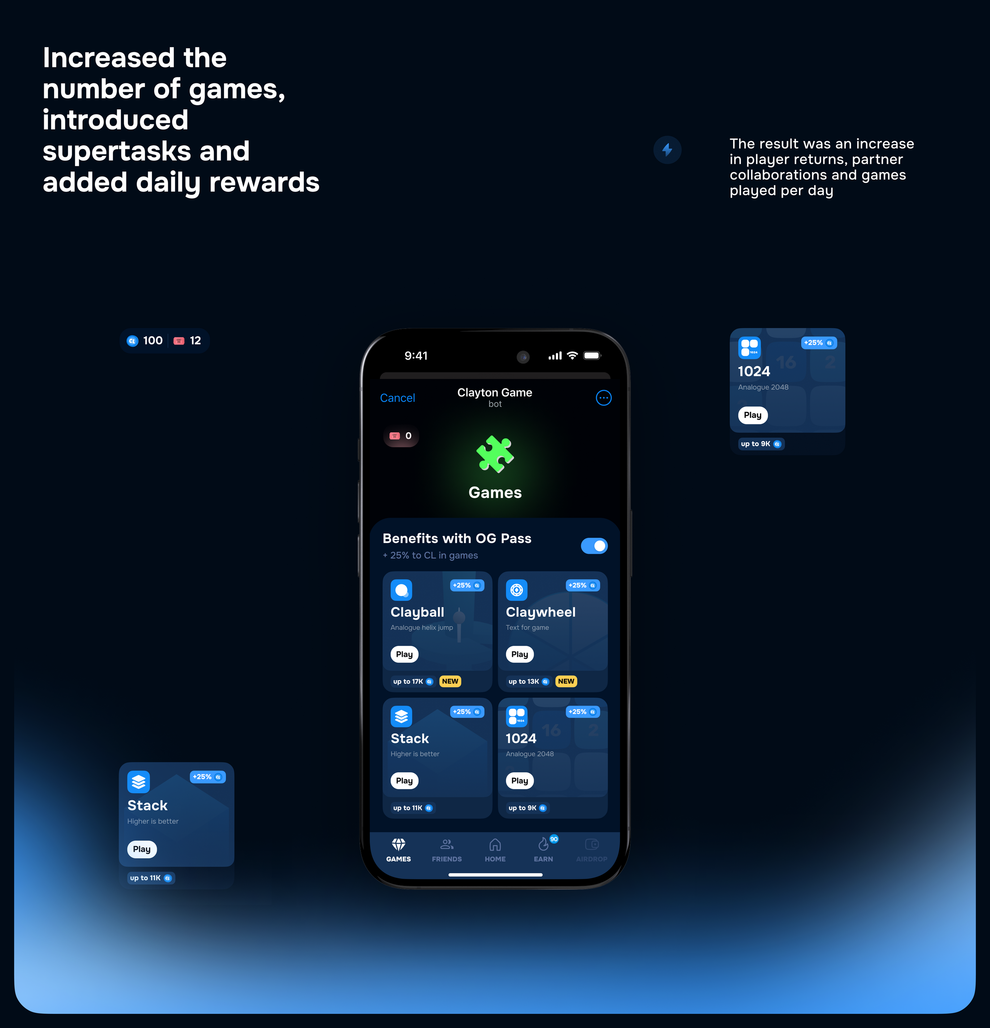 Clayton l Mobile App for Telegram l Hign UI/UX — Изображение №6 — Интерфейсы на Dprofile