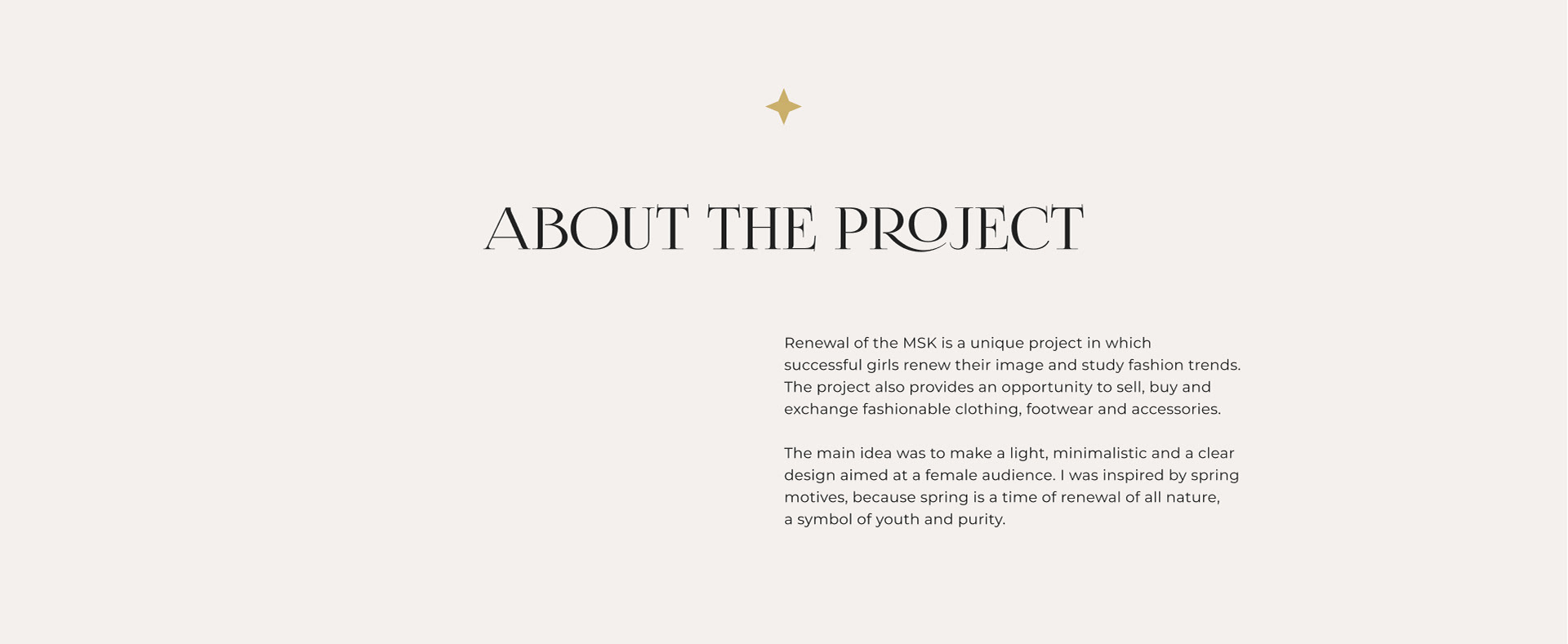 Fashion website design - Renewal MSK — Изображение №2 — Интерфейсы на Dprofile