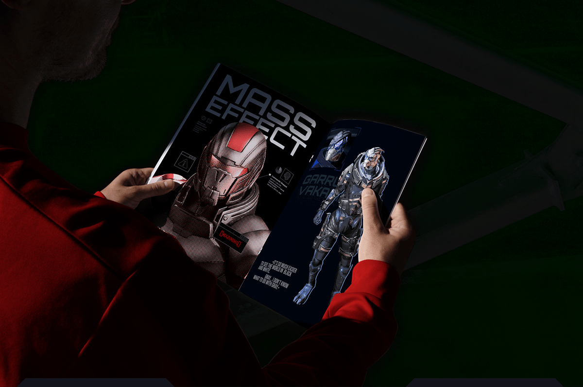 Mass Effect: Legendary Edition Corporate Site — Изображение №6 — Интерфейсы, Анимация на Dprofile