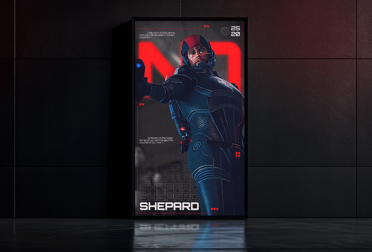 Mass Effect: Legendary Edition Corporate Site — Изображение №9 — Интерфейсы, Анимация на Dprofile
